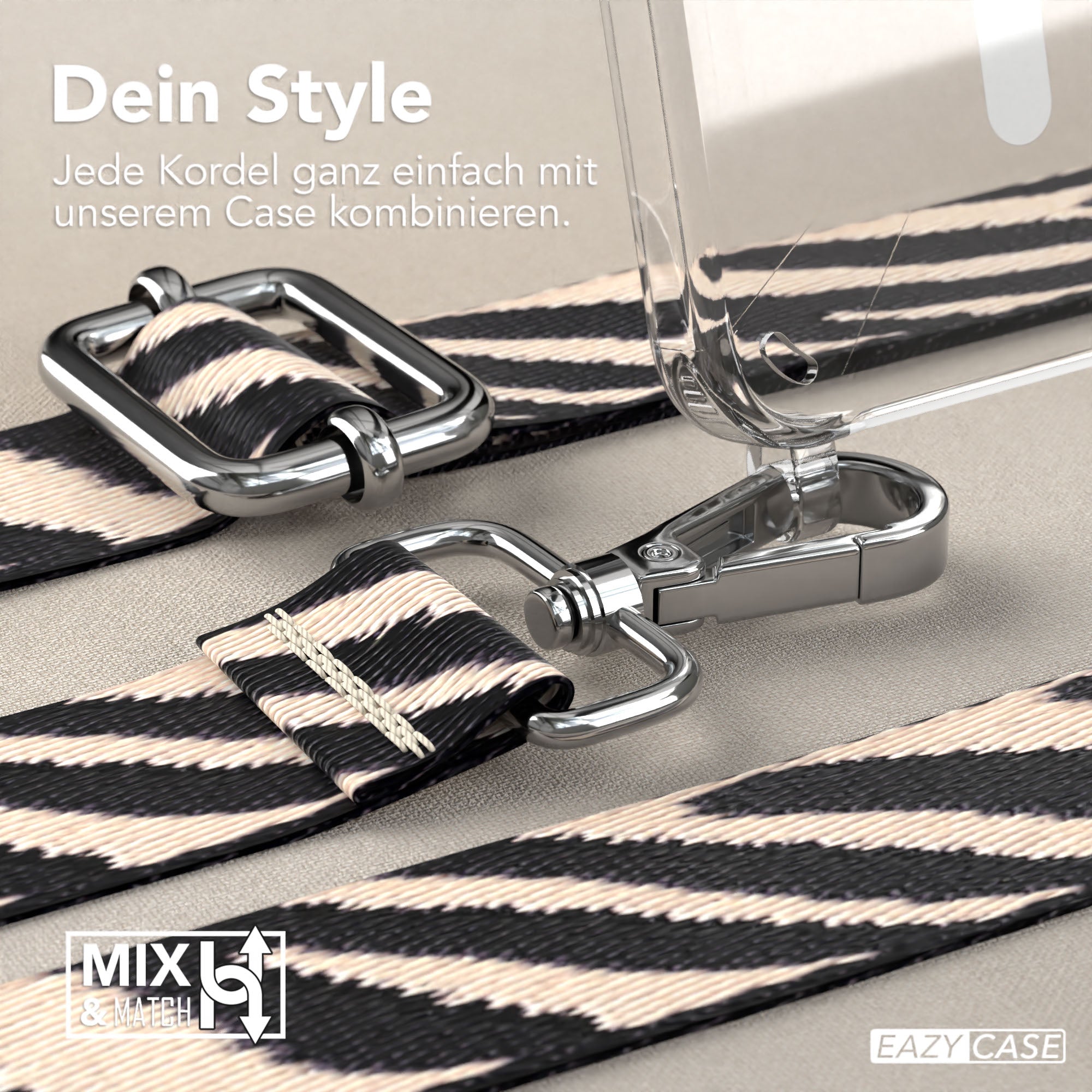Samsung Galaxy S24 Handykette MagSafe mit verstellbarem Boho Band Set