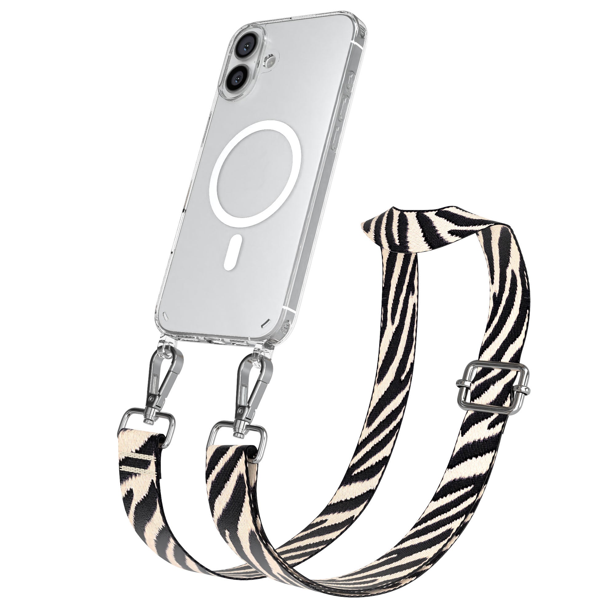 iPhone 16 Plus MagSafe Handykette mit Boho Band Set EAZY CASE