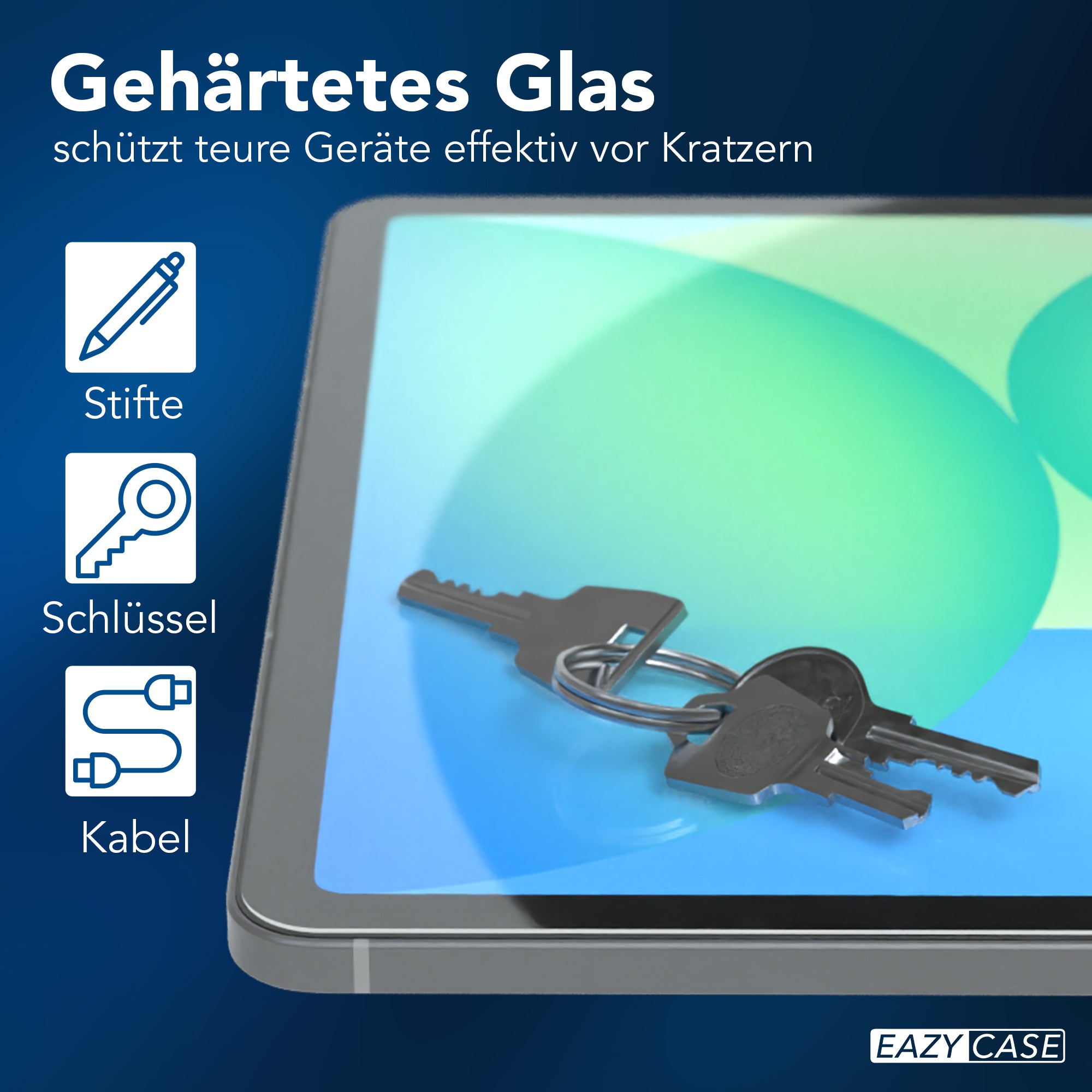 Galaxy Tab S10 FE Plus Glasfolie