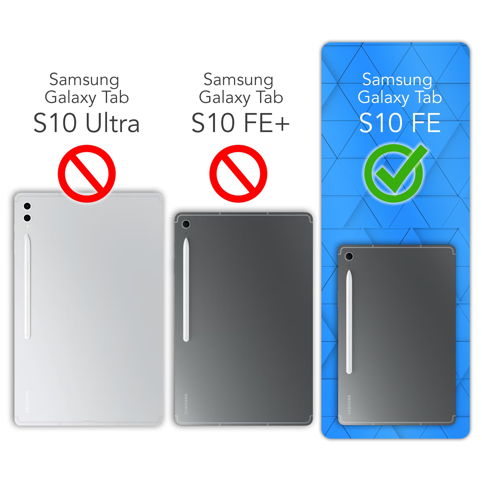 Galaxy Tab S10 FE drehbare Hülle