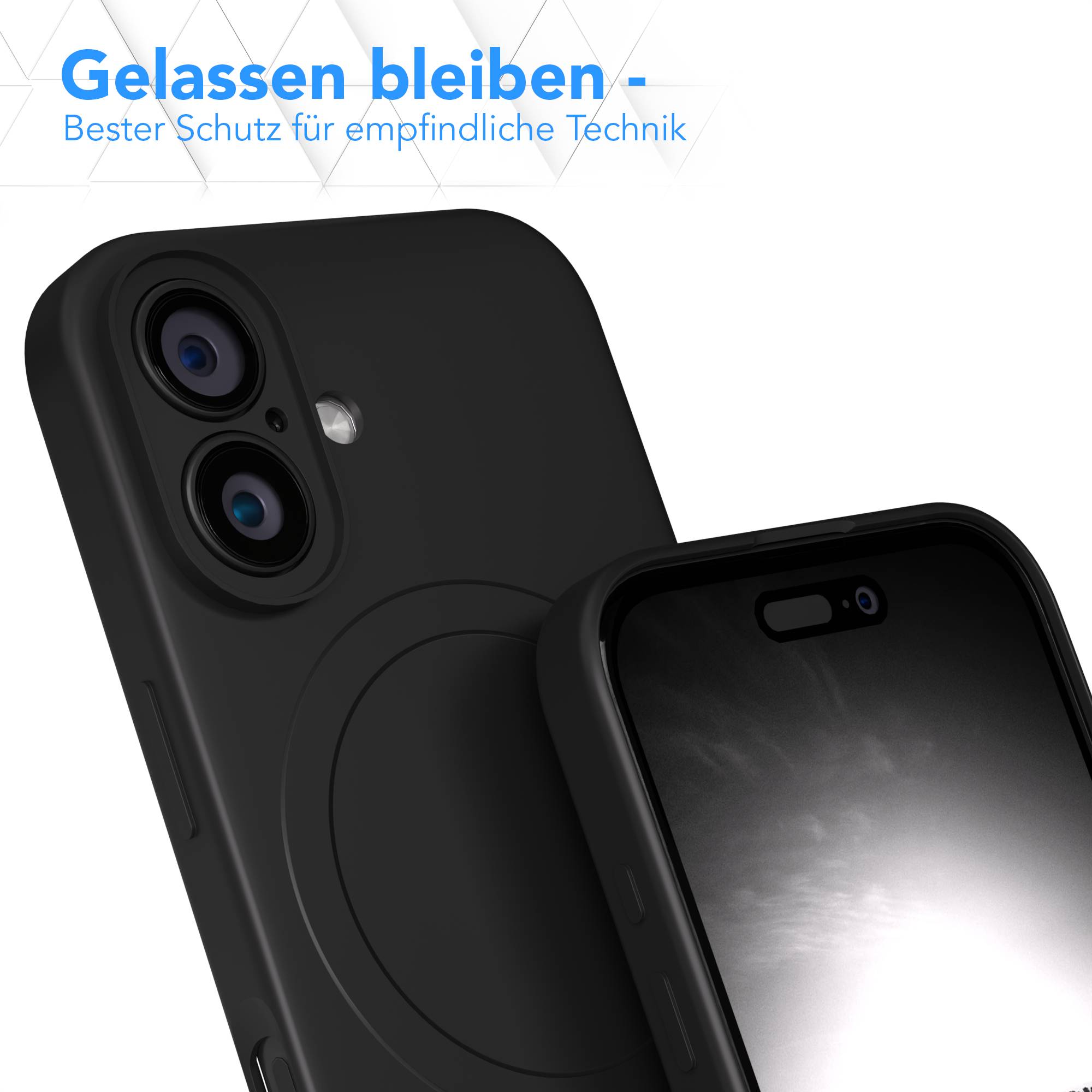 iPhone 16 Serie Silikonhülle mit MagSafe