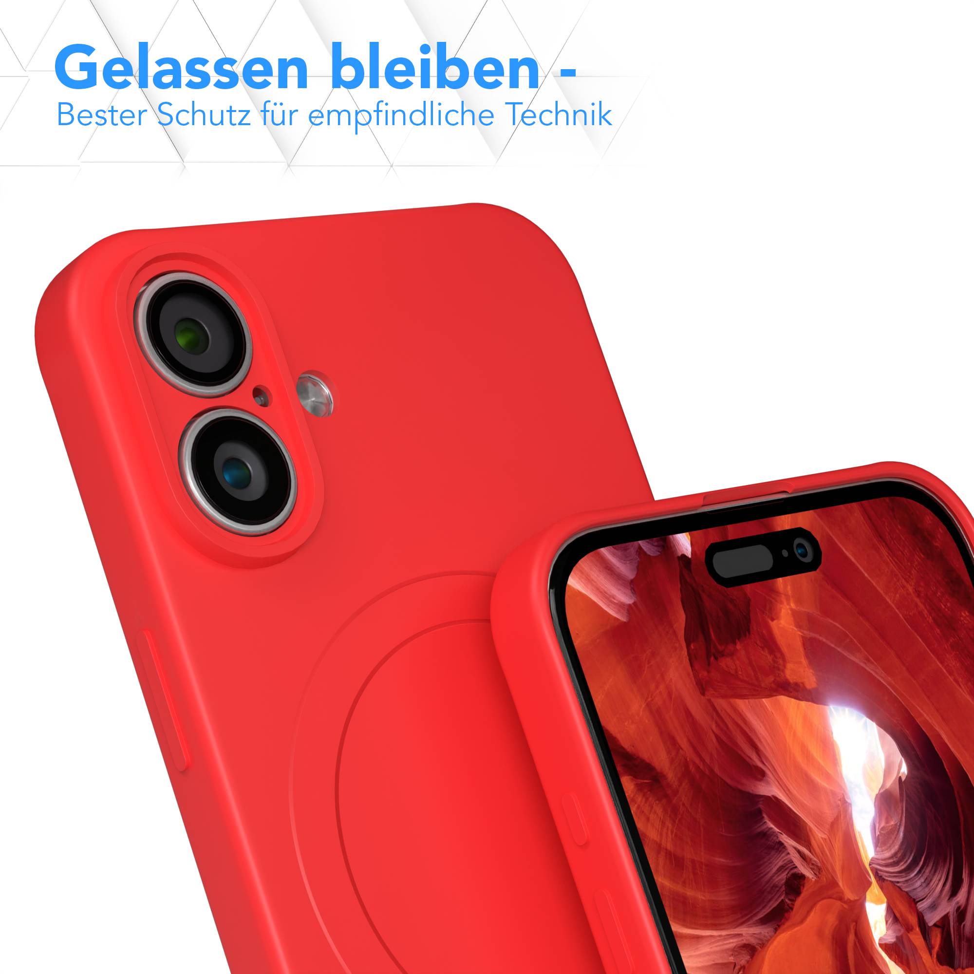 iPhone 16 Plus Silikonhülle mit MagSafe