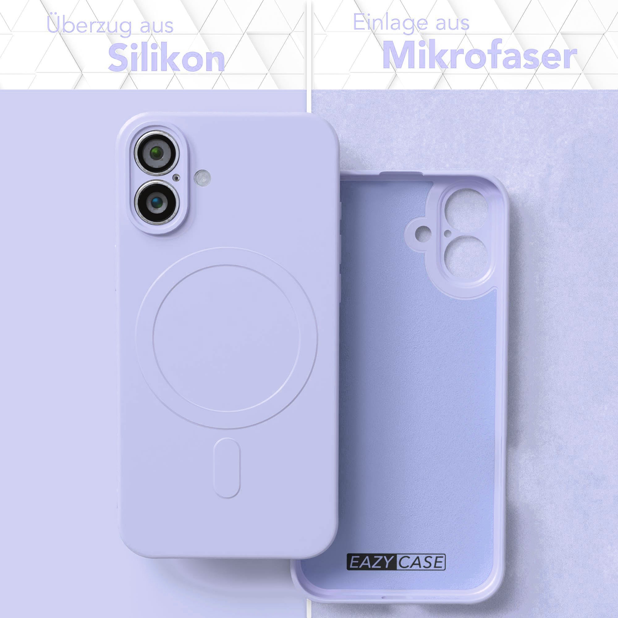 Apple iPhone 16 Plus MagSafe Silikonhülle mit Kameraschutz von EAZY CASE