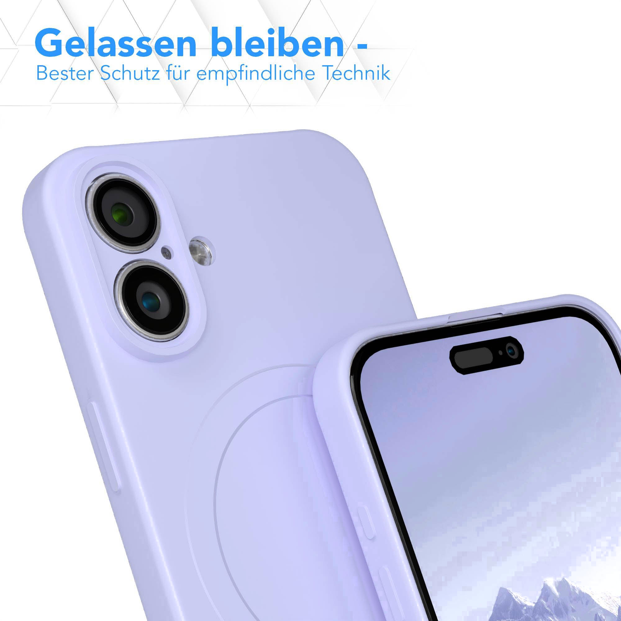 Apple iPhone 16 Plus MagSafe Silikonhülle mit Kameraschutz von EAZY CASE