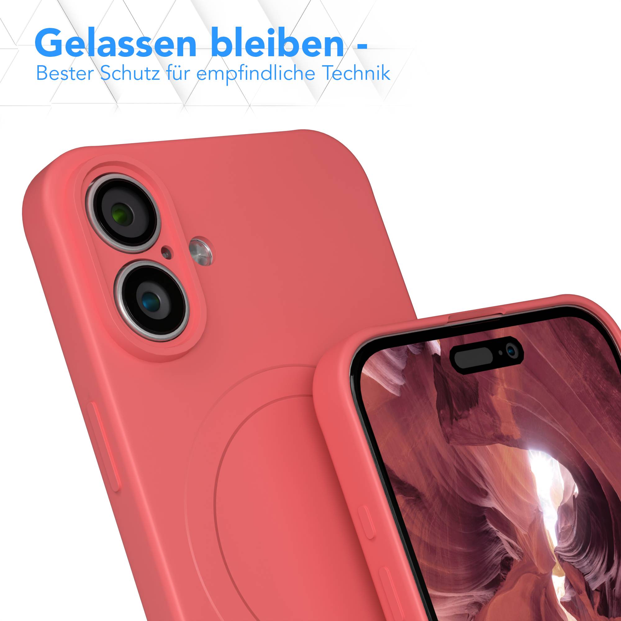 iPhone 16 Plus Silikonhülle mit MagSafe