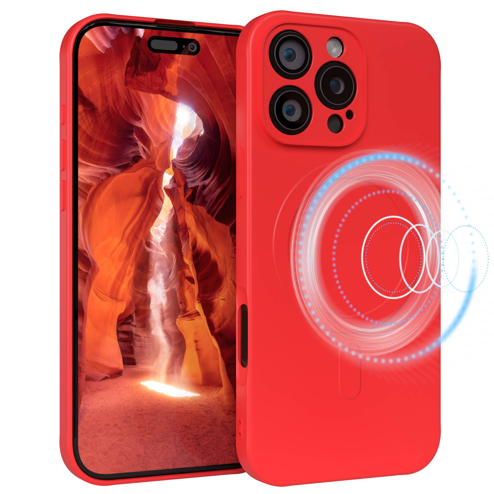 iPhone 16 Pro Max Silikonhülle mit MagSafe