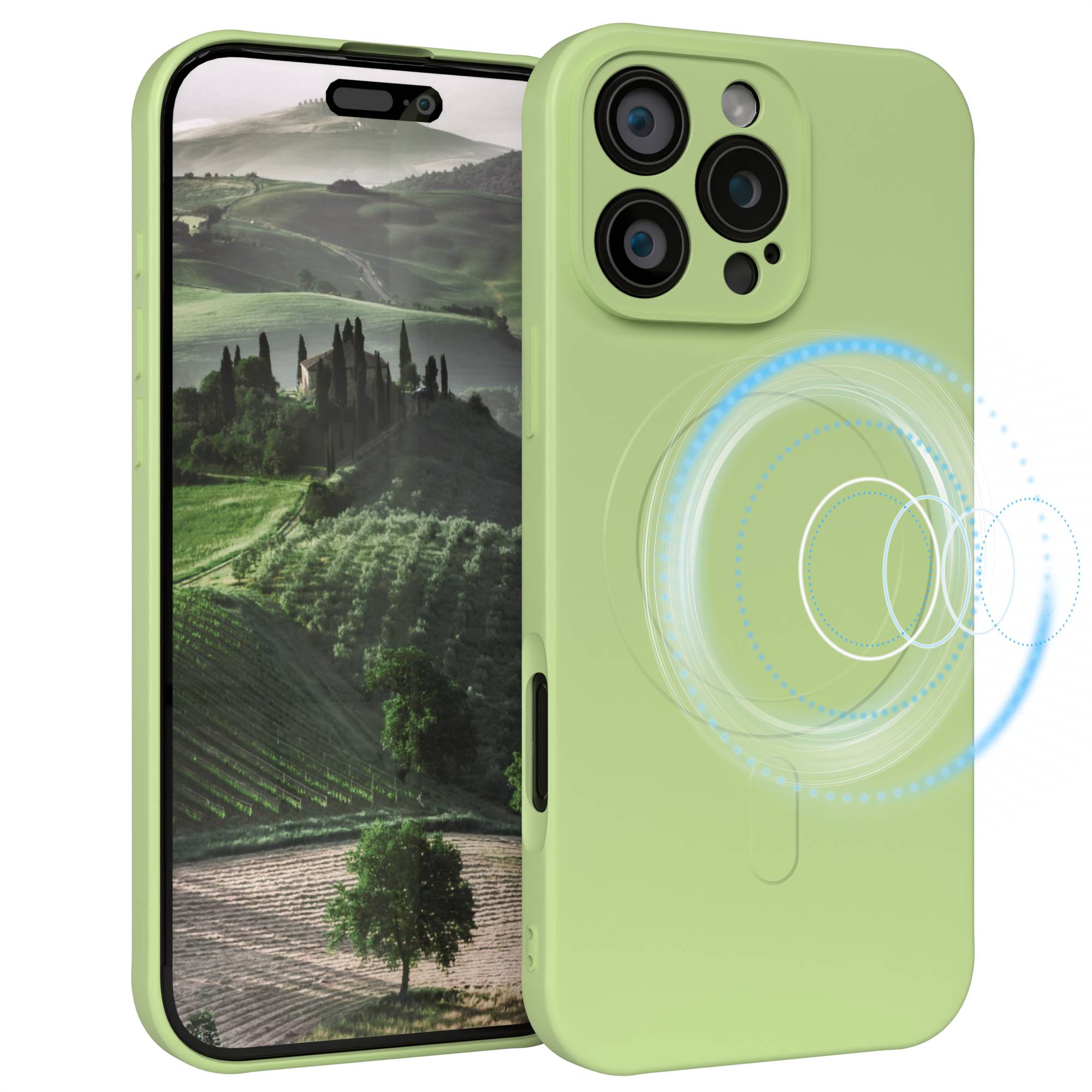 iPhone 16 Pro Max Silikonhülle mit MagSafe