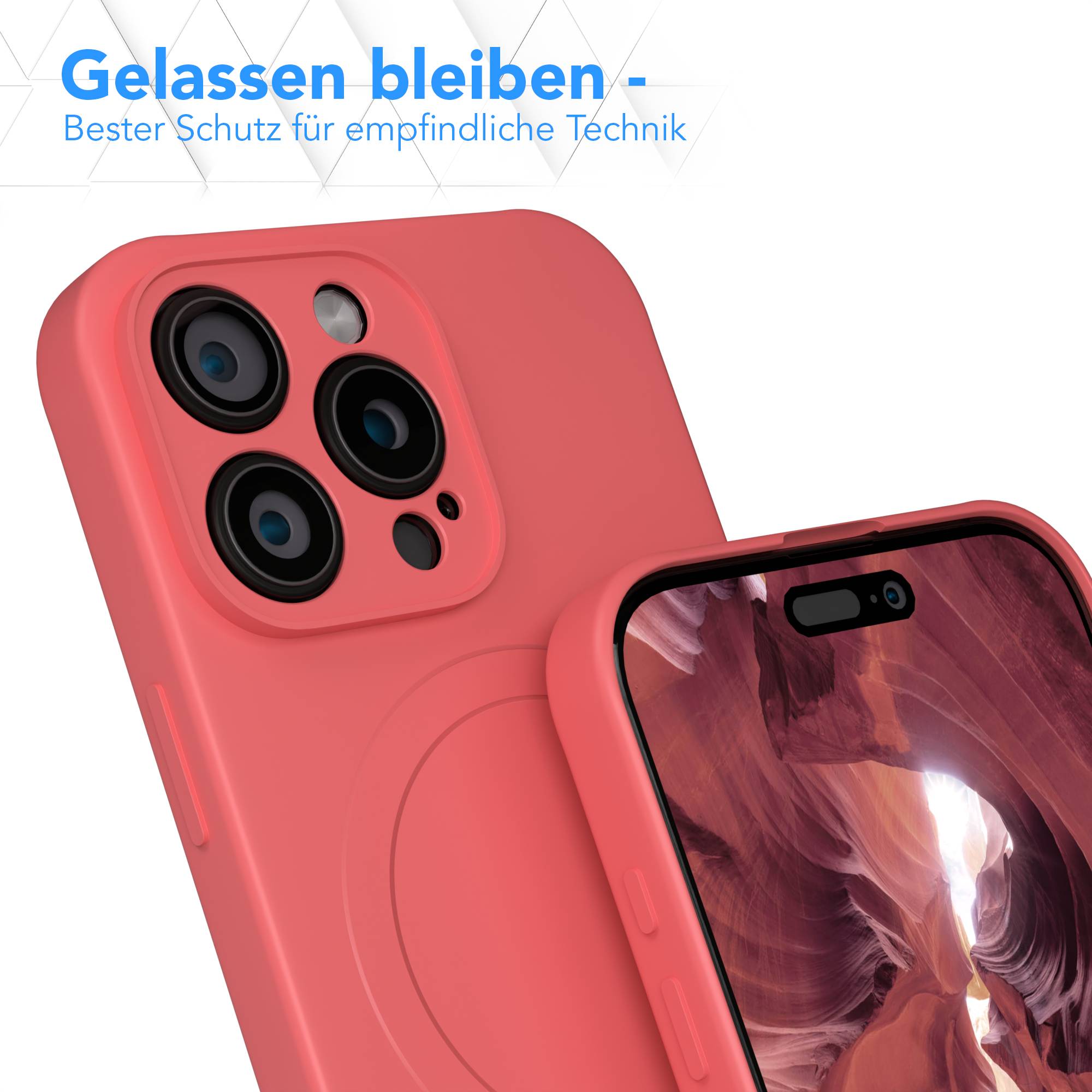 iPhone 16 Pro Max Silikonhülle mit MagSafe