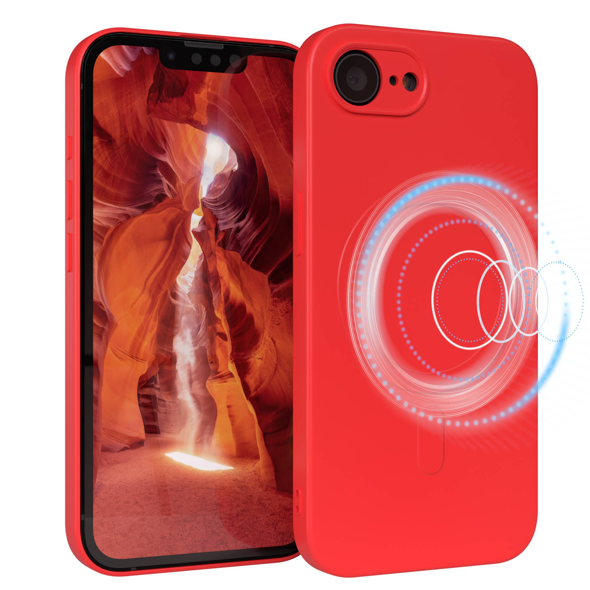 iPhone 16e Silikonhülle mit MagSafe