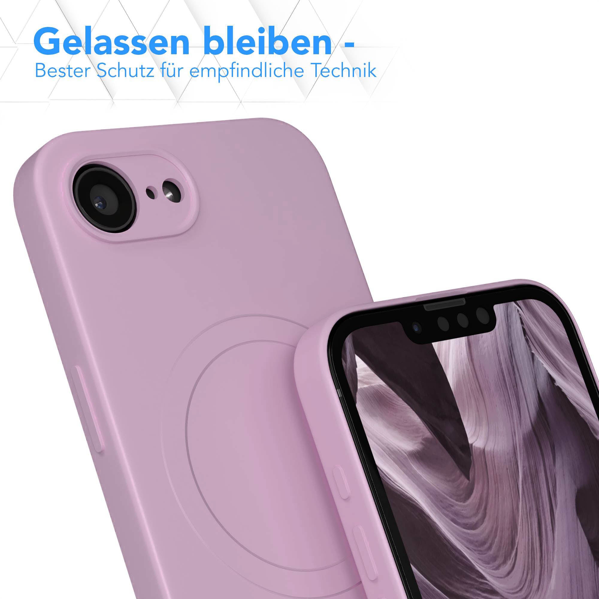 iPhone 16e Silikonhülle mit MagSafe
