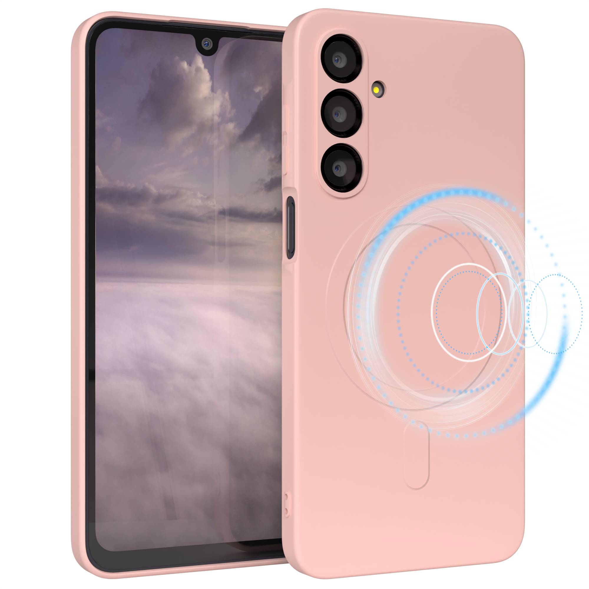 Galaxy A16 Silikonhülle mit MagSafe