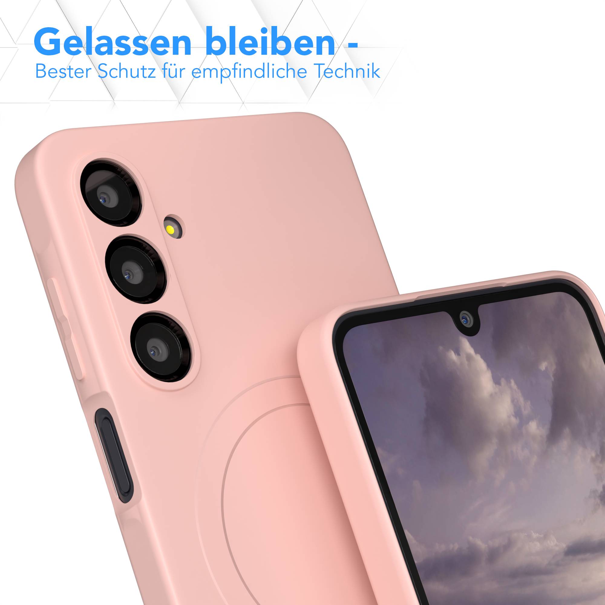 Galaxy A16 Silikonhülle mit MagSafe