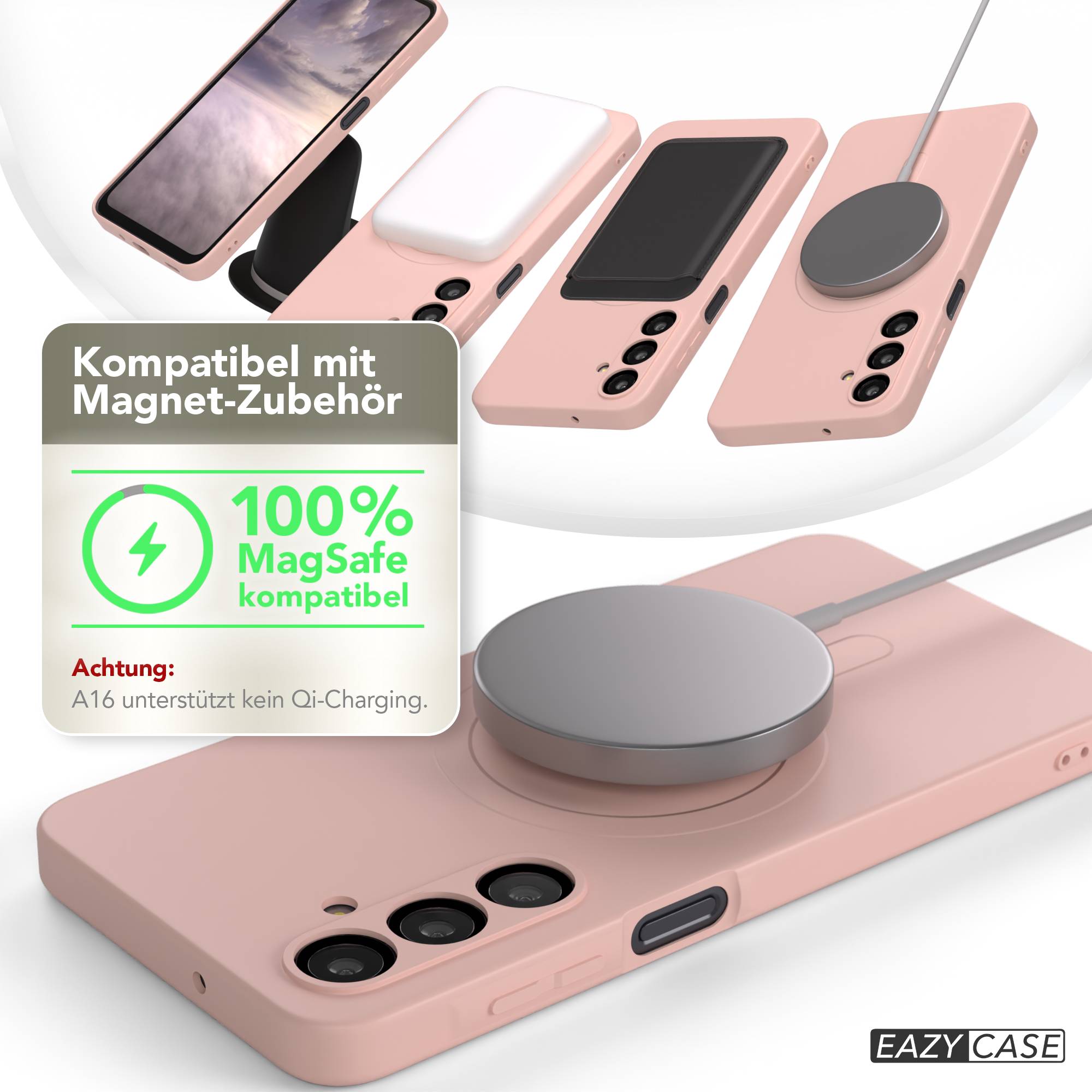 Galaxy A16 Silikonhülle mit MagSafe