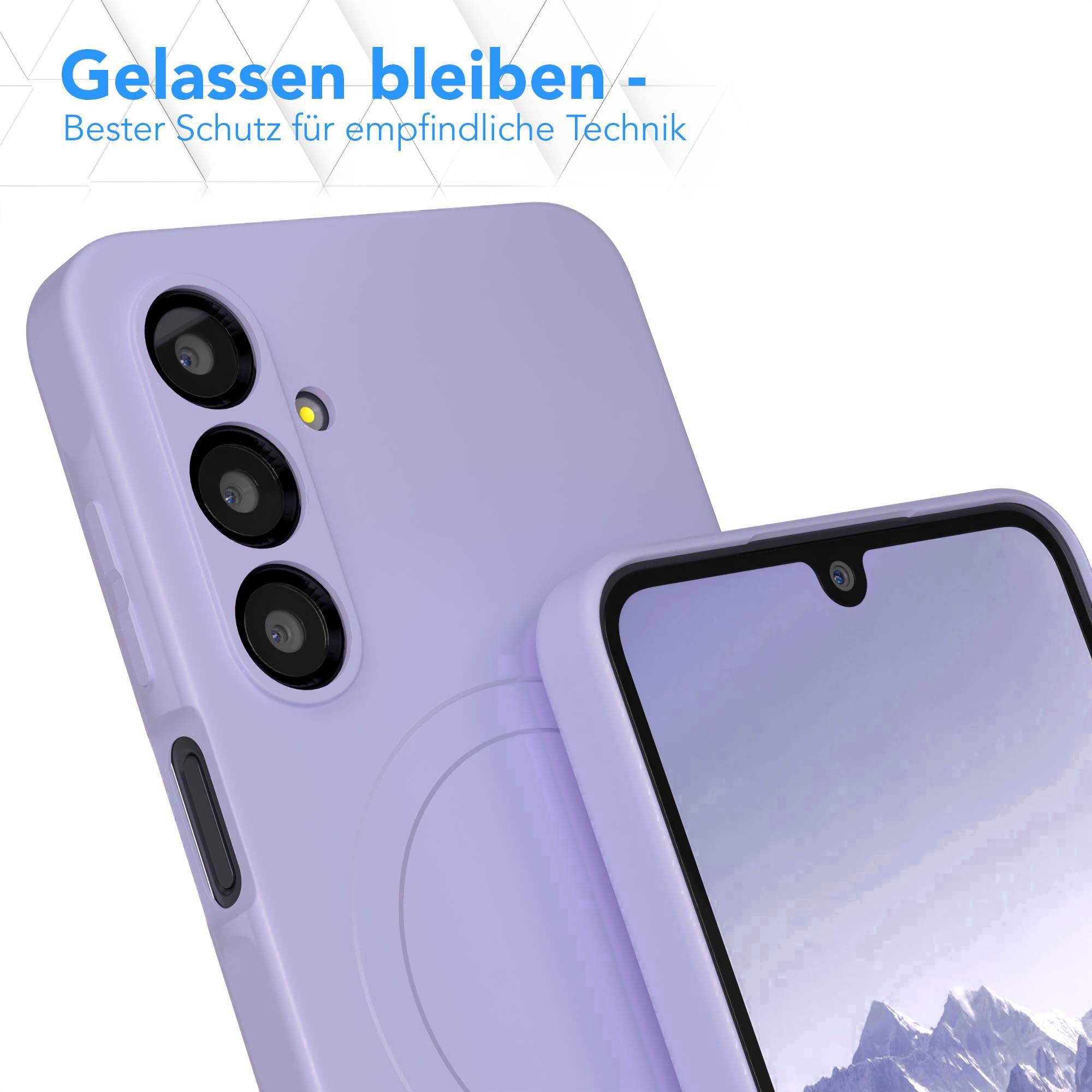 Galaxy A16 Silikonhülle mit MagSafe