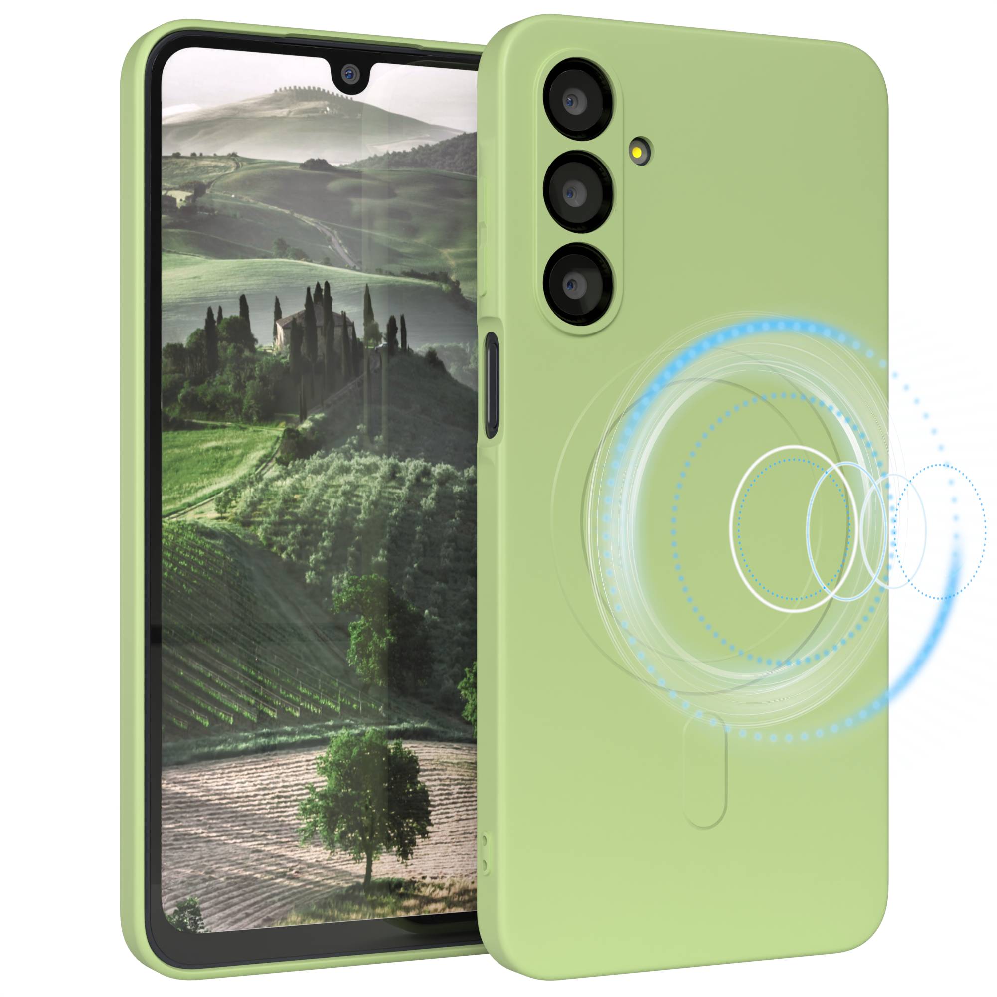 Galaxy A16 Silikonhülle mit MagSafe