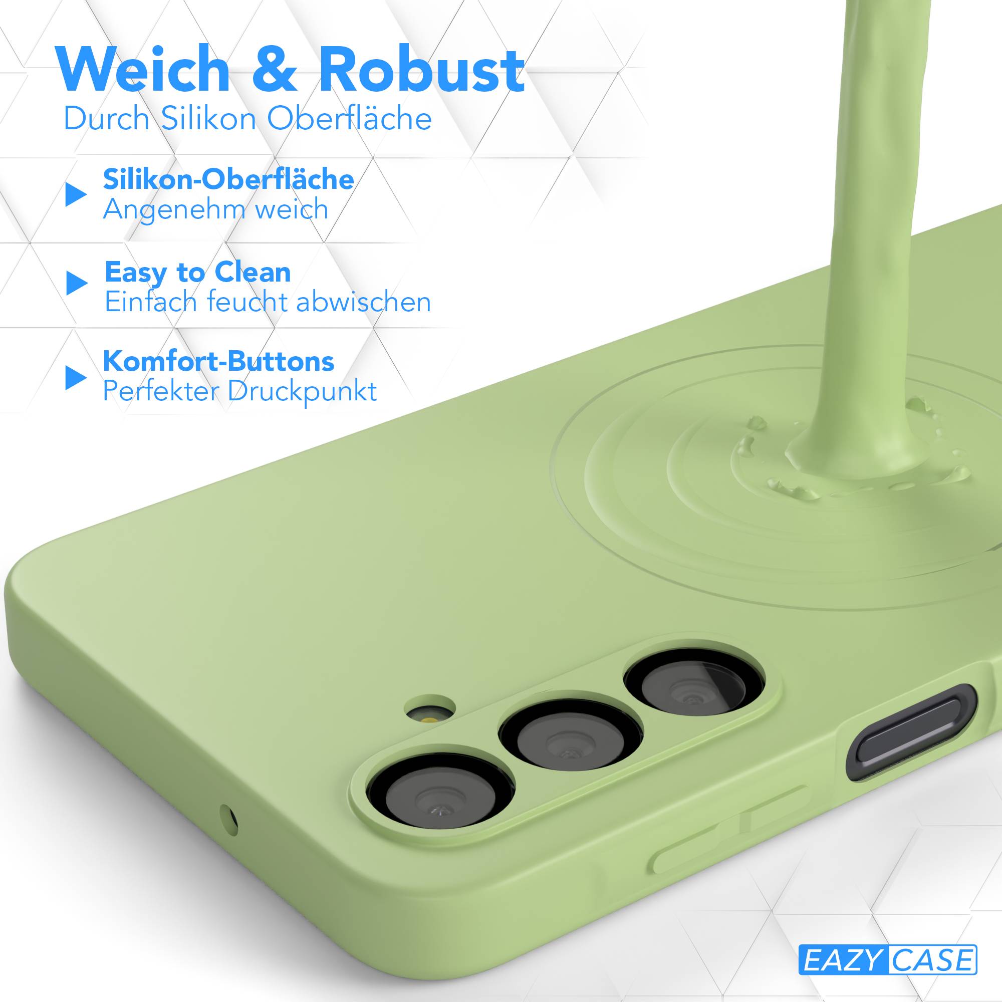 Galaxy A16 Silikonhülle mit MagSafe