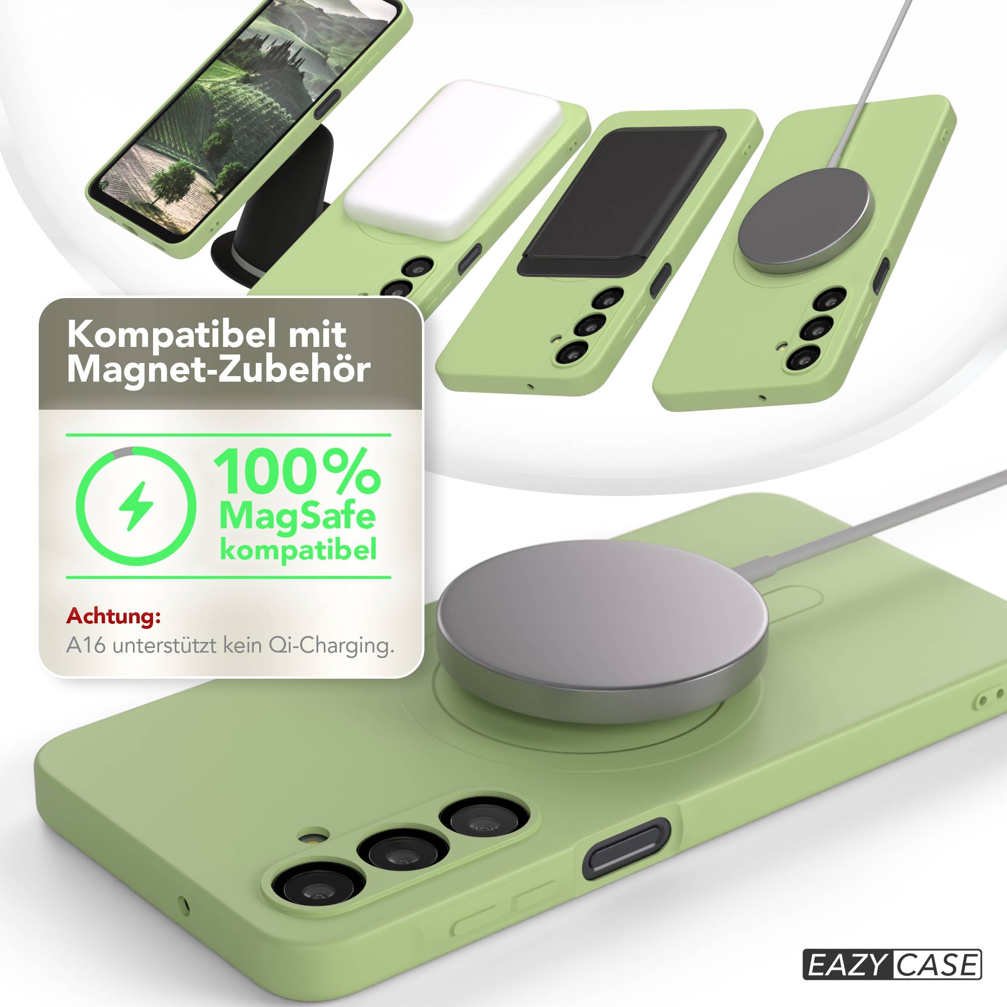Galaxy A16 Silikonhülle mit MagSafe