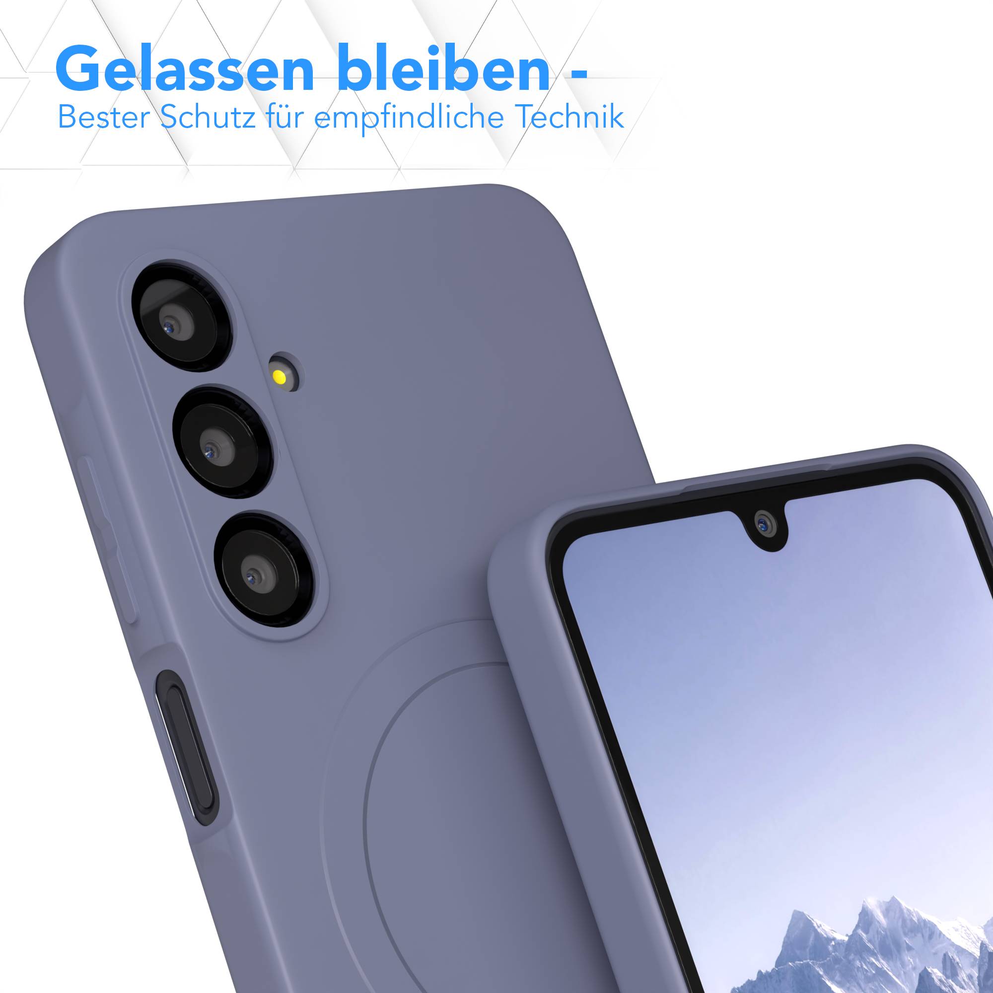Galaxy A16 Silikonhülle mit MagSafe