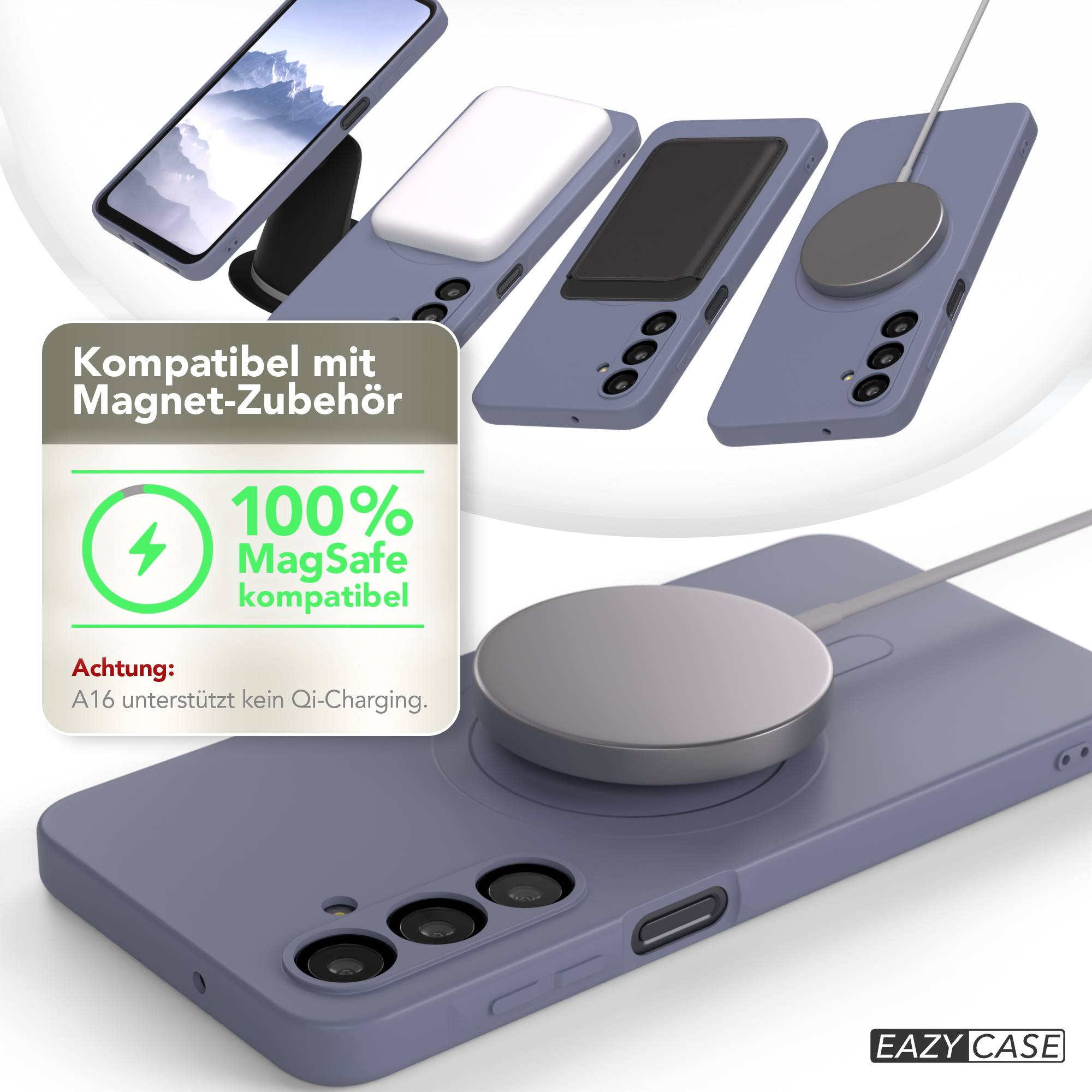 Galaxy A16 Silikonhülle mit MagSafe