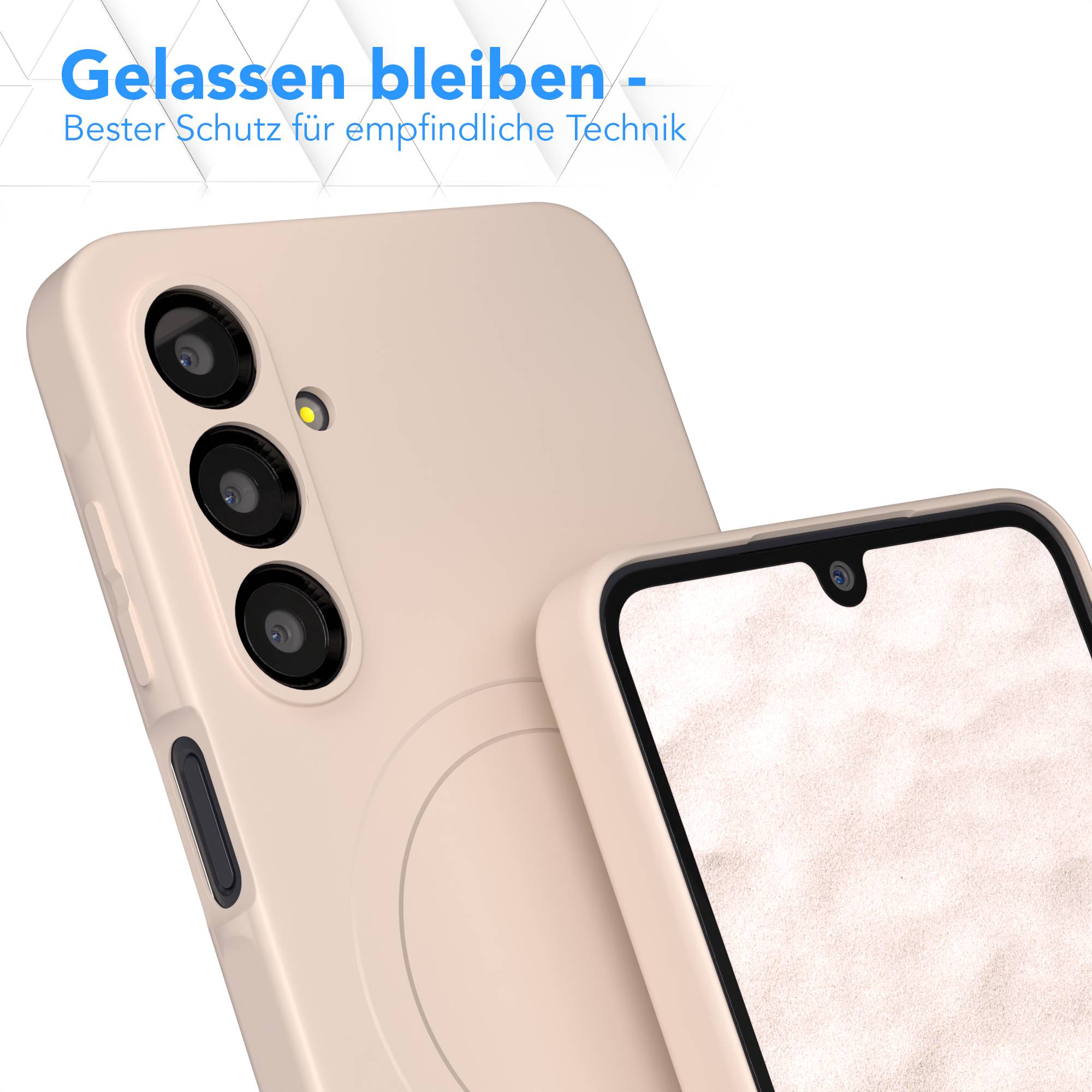 Galaxy A16 Silikonhülle mit MagSafe
