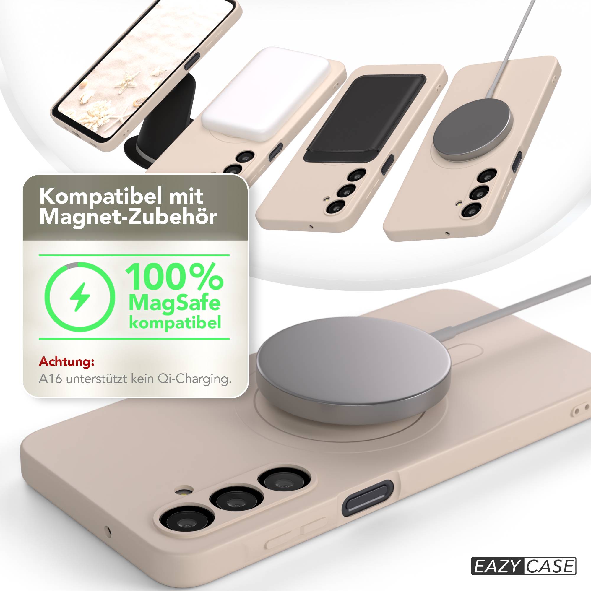 Galaxy A16 Silikonhülle mit MagSafe