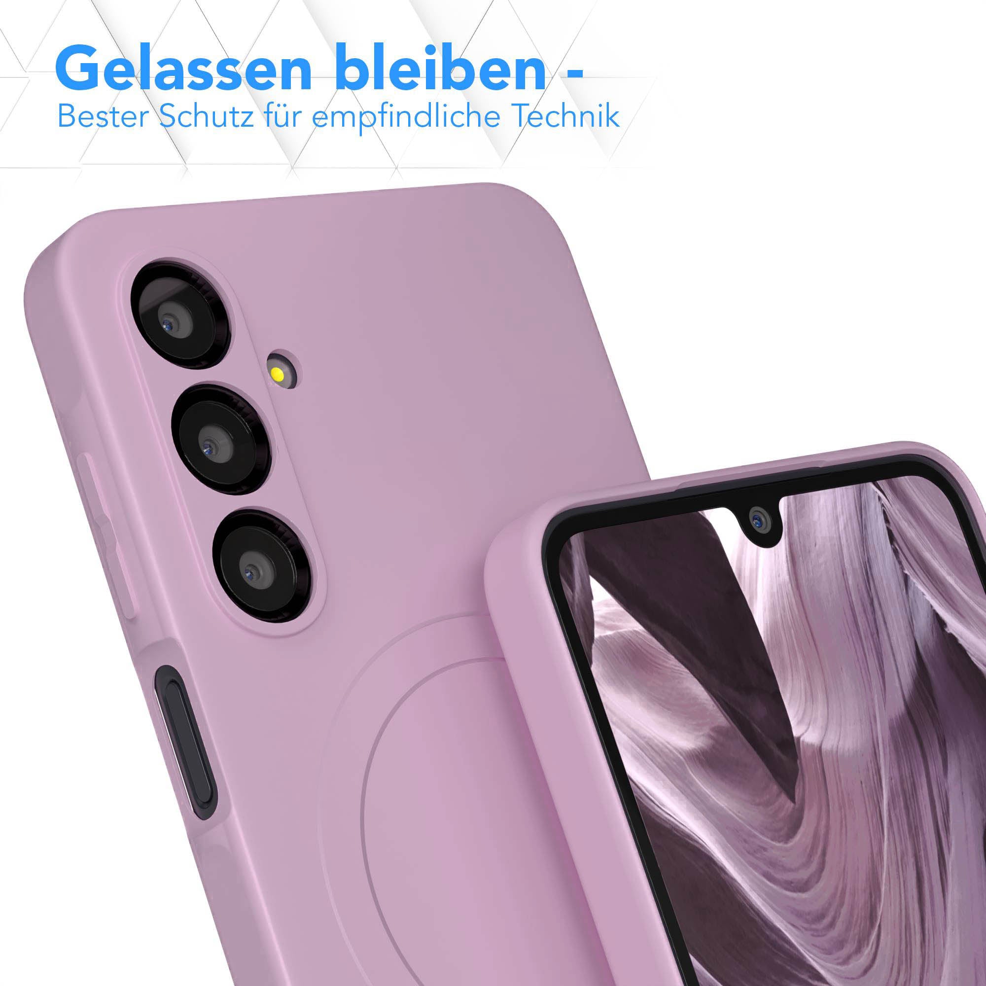 Galaxy A16 Silikonhülle mit MagSafe
