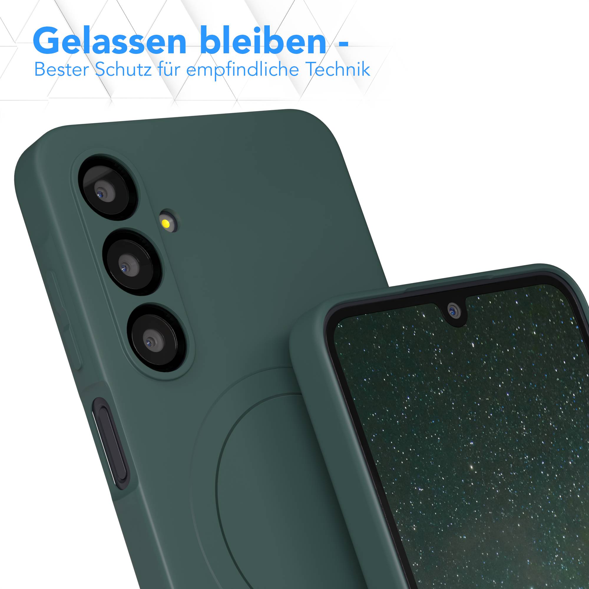 Galaxy A16 Silikonhülle mit MagSafe