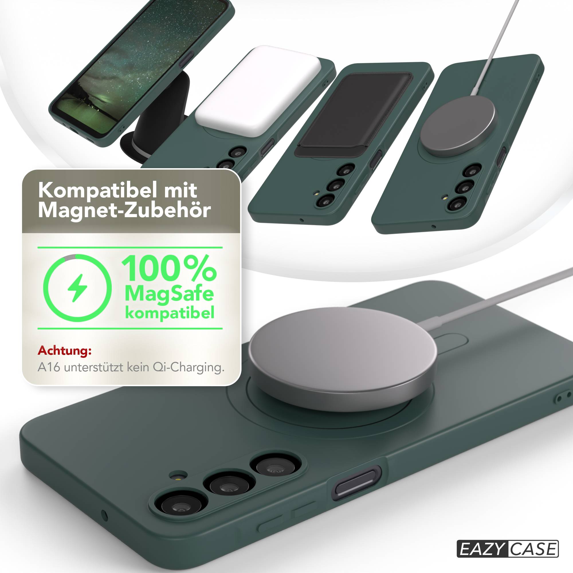 Galaxy A16 Silikonhülle mit MagSafe