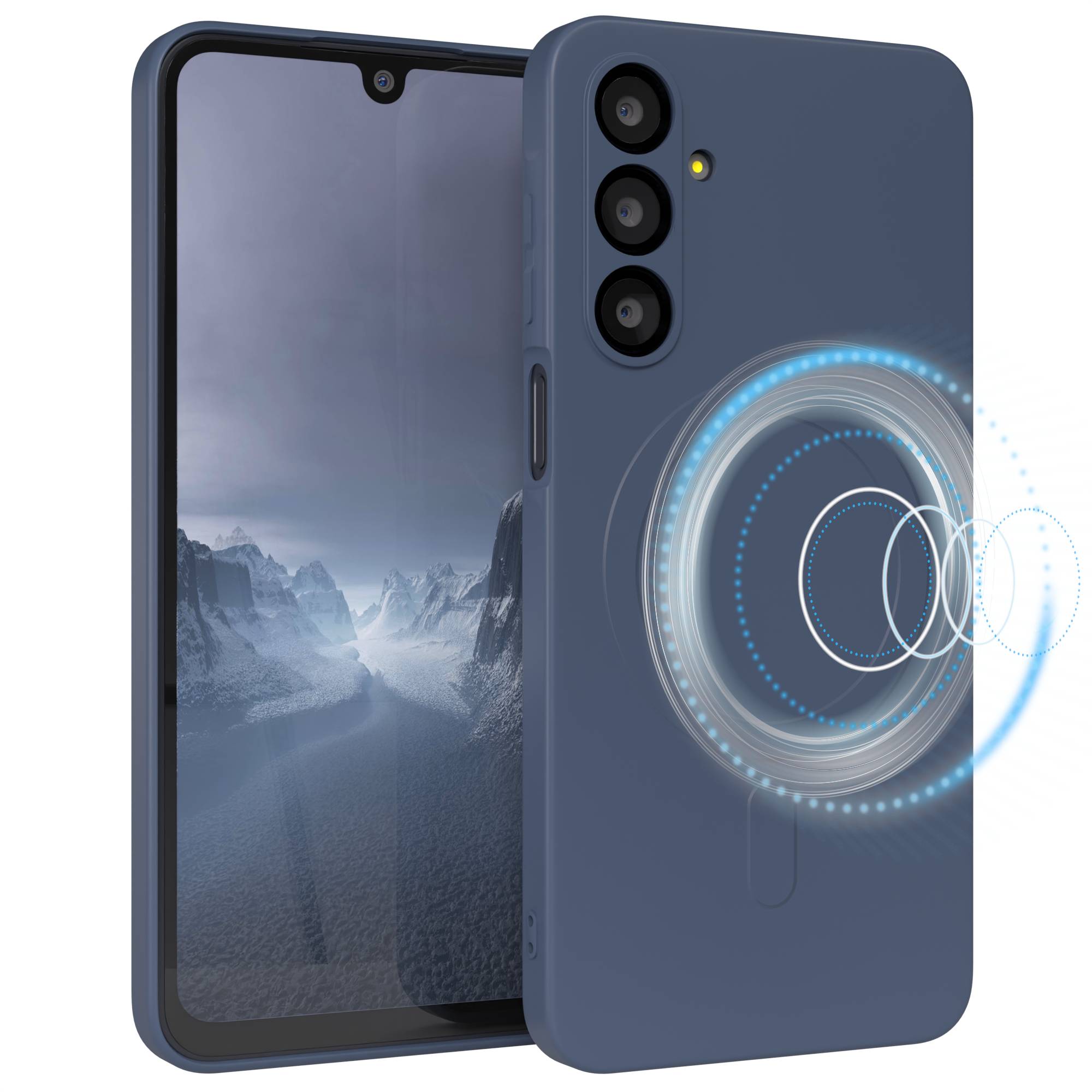 Galaxy A16 Silikonhülle mit MagSafe