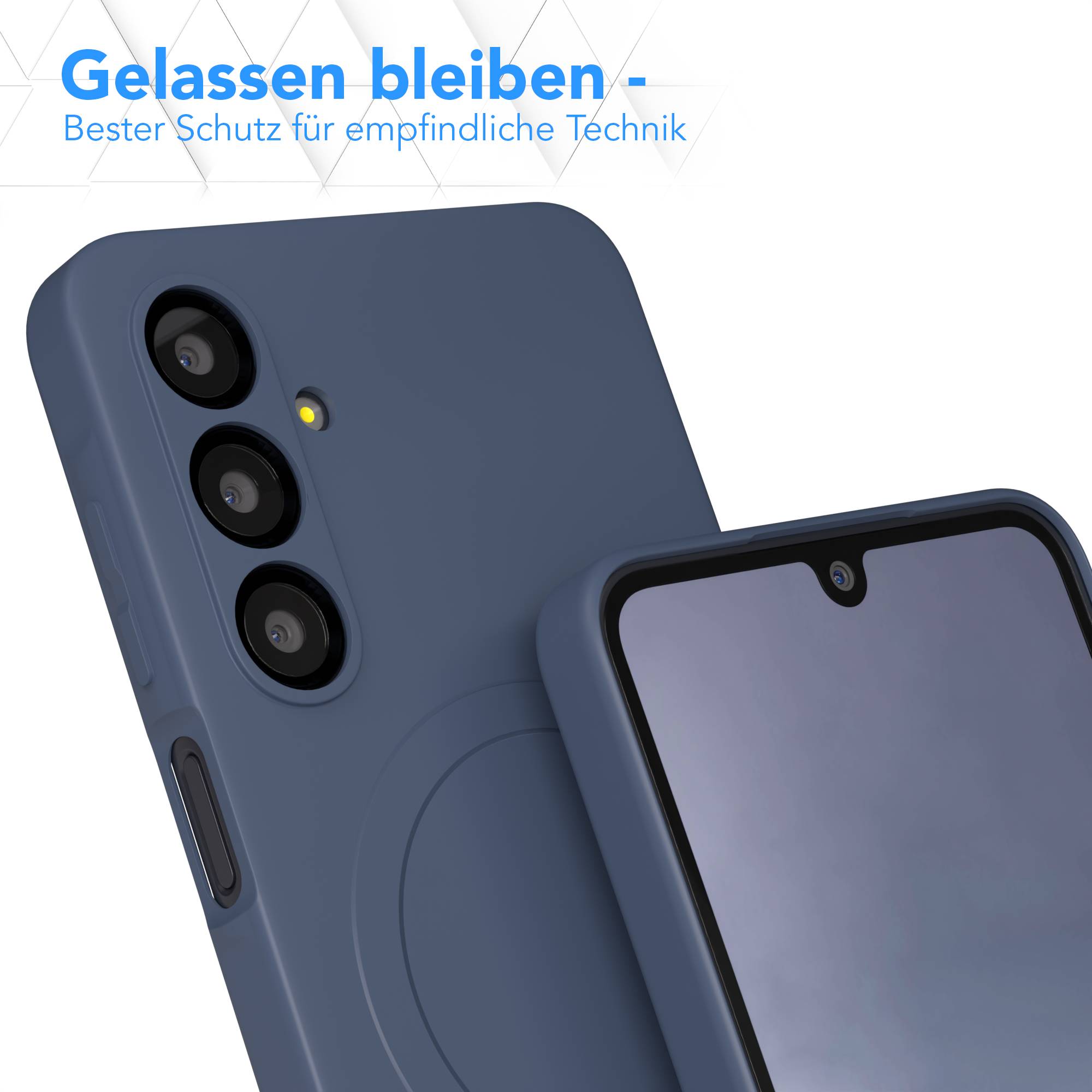Galaxy A16 Silikonhülle mit MagSafe