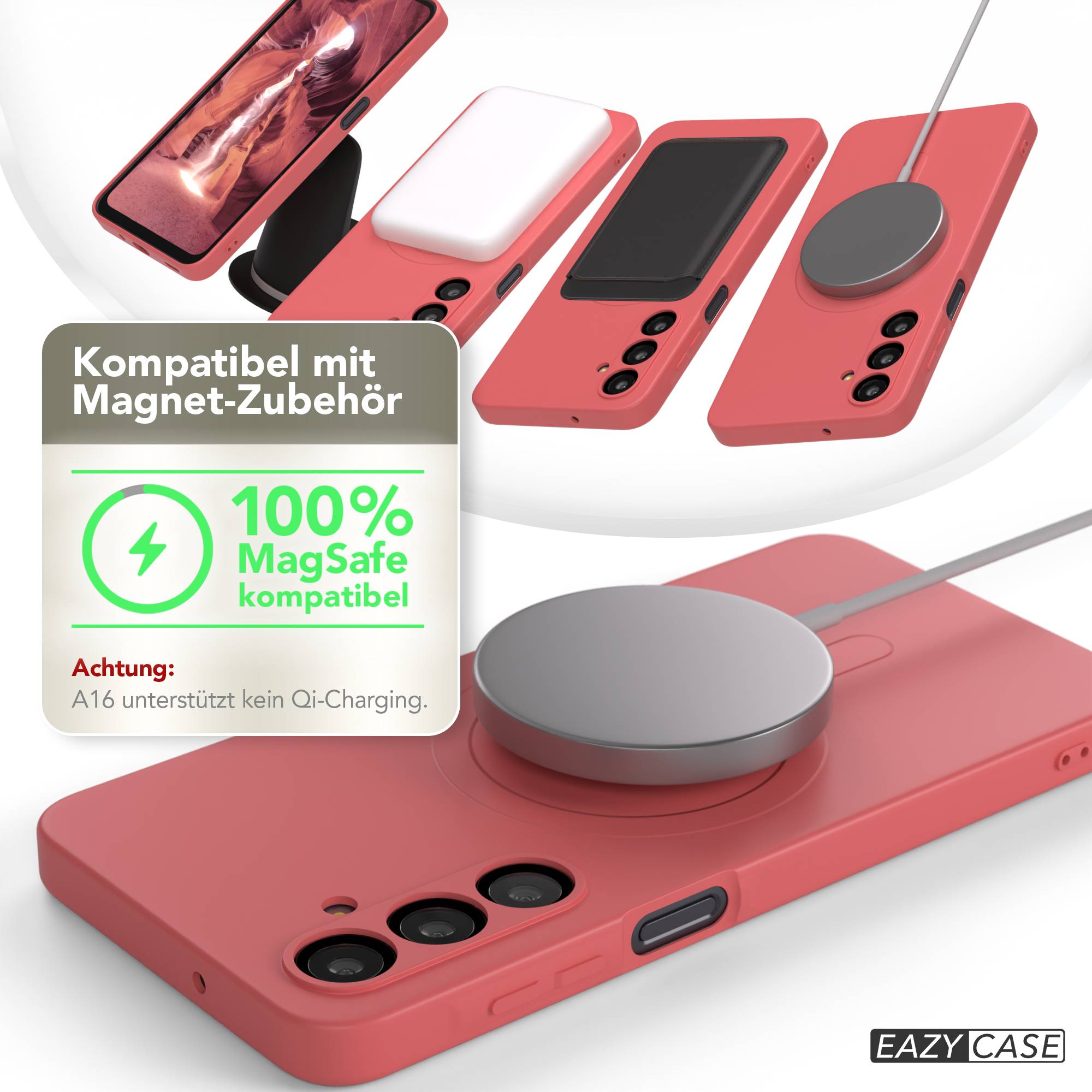 Galaxy A16 Silikonhülle mit MagSafe