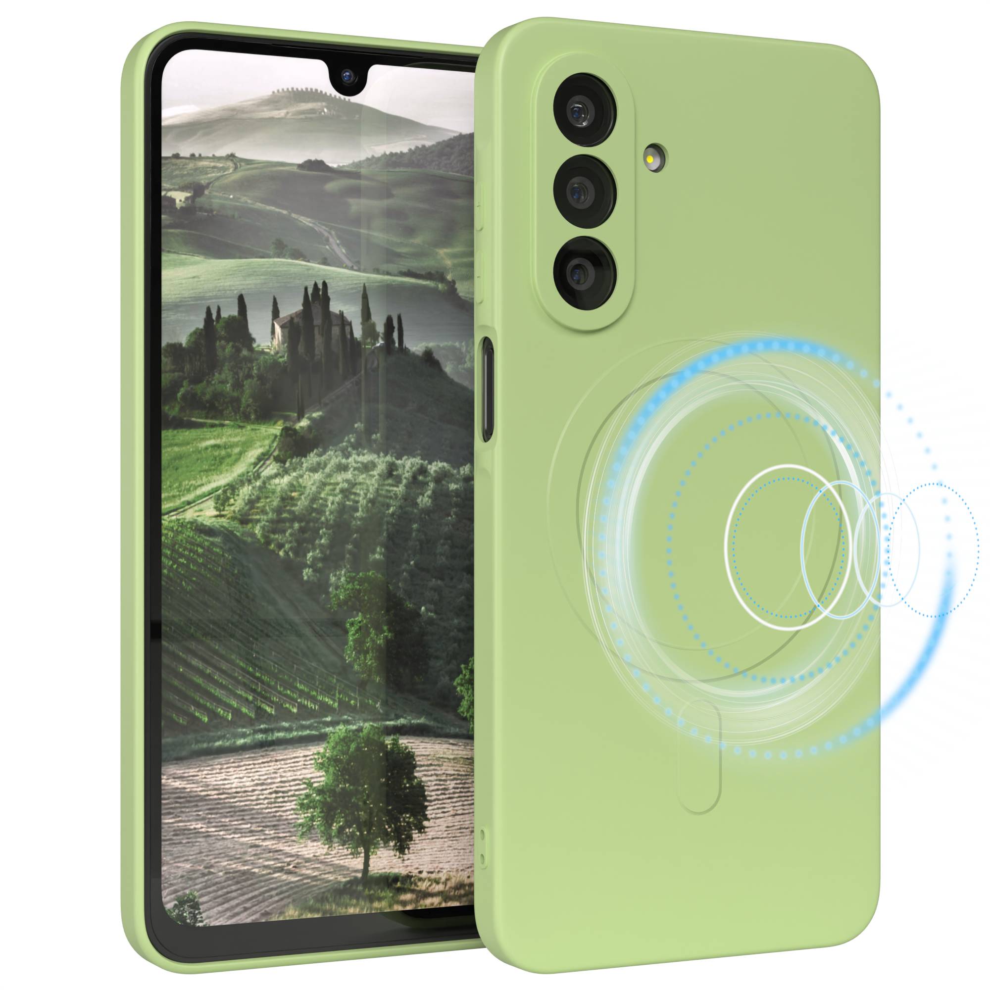 Galaxy A26 Silikonhülle mit MagSafe