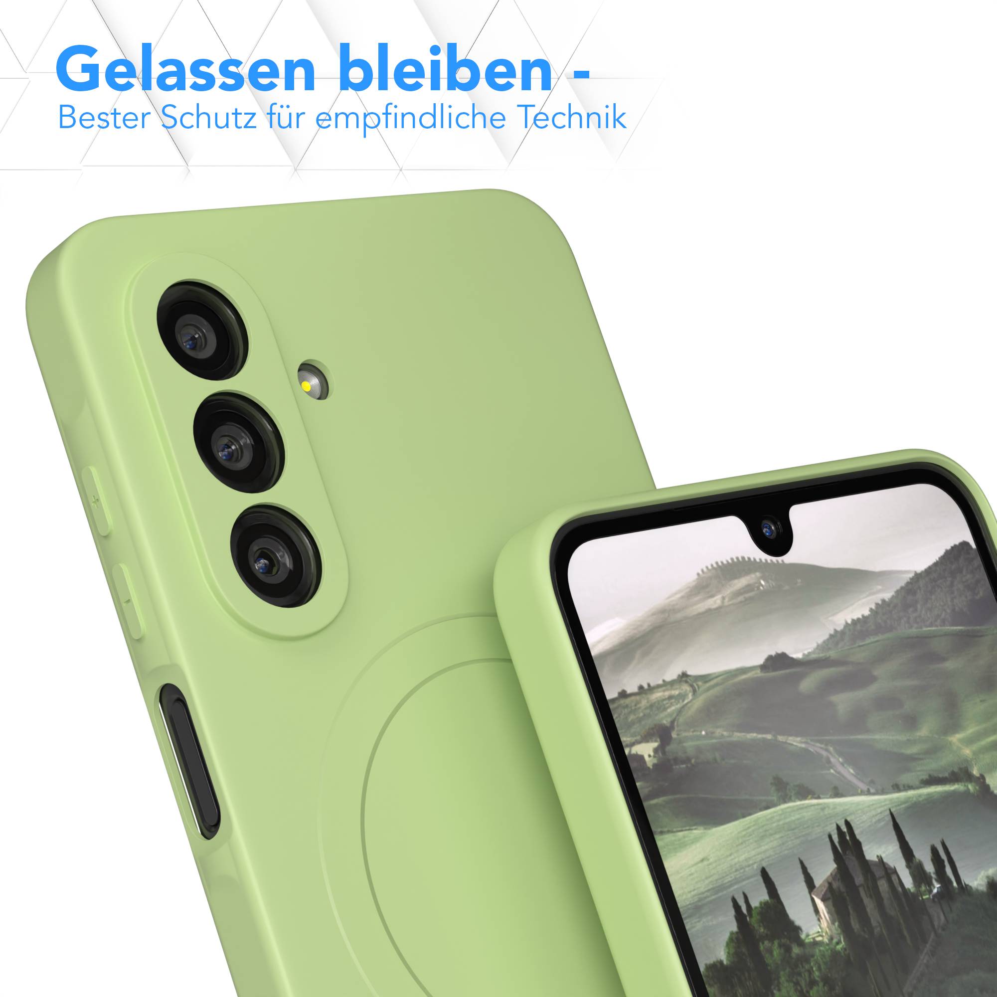 Galaxy A26 Silikonhülle mit MagSafe