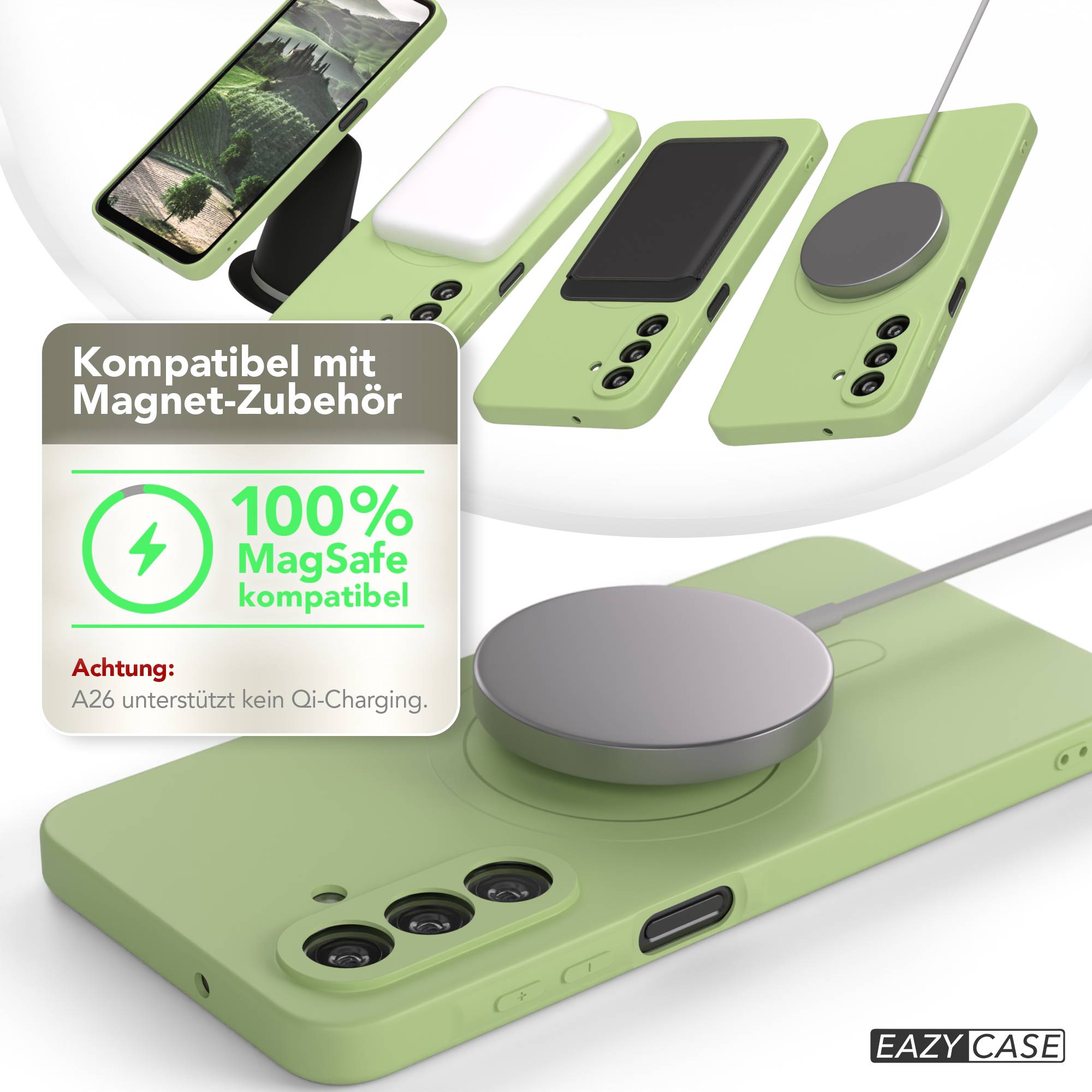 Galaxy A26 Silikonhülle mit MagSafe
