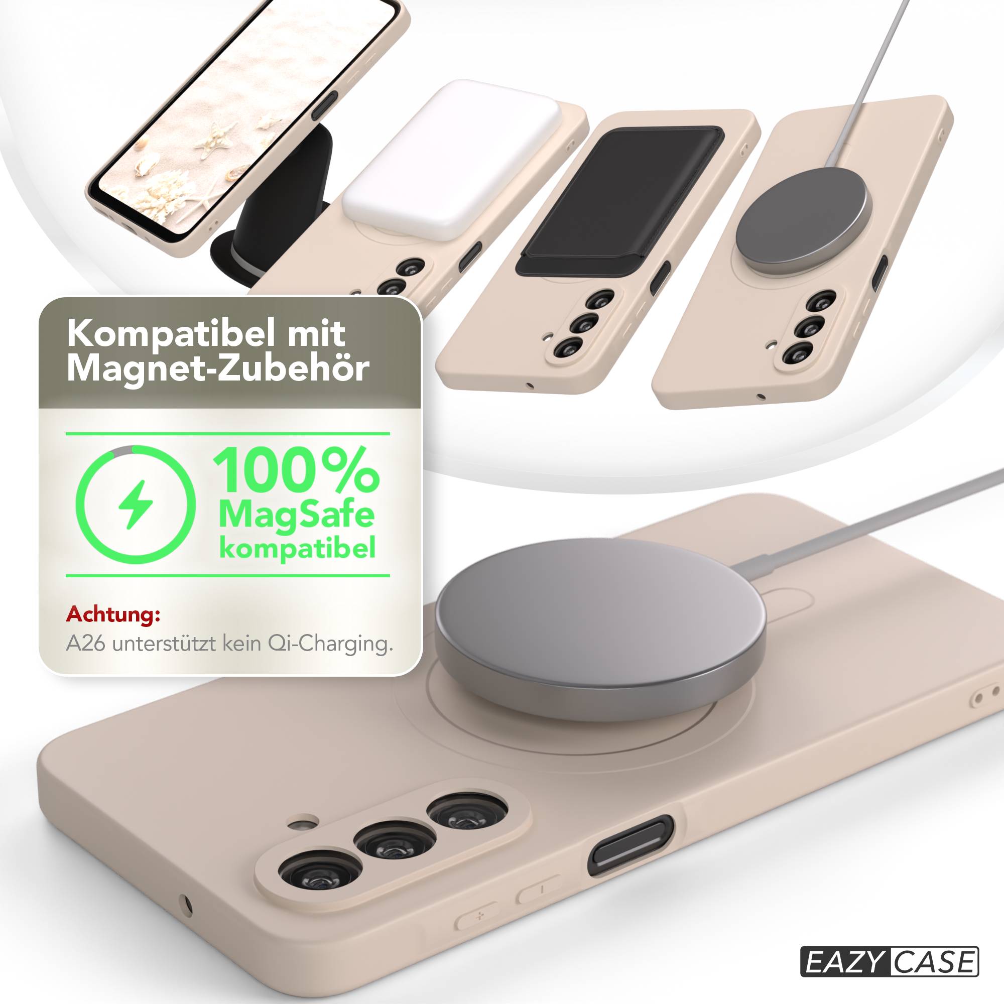Galaxy A26 Silikonhülle mit MagSafe
