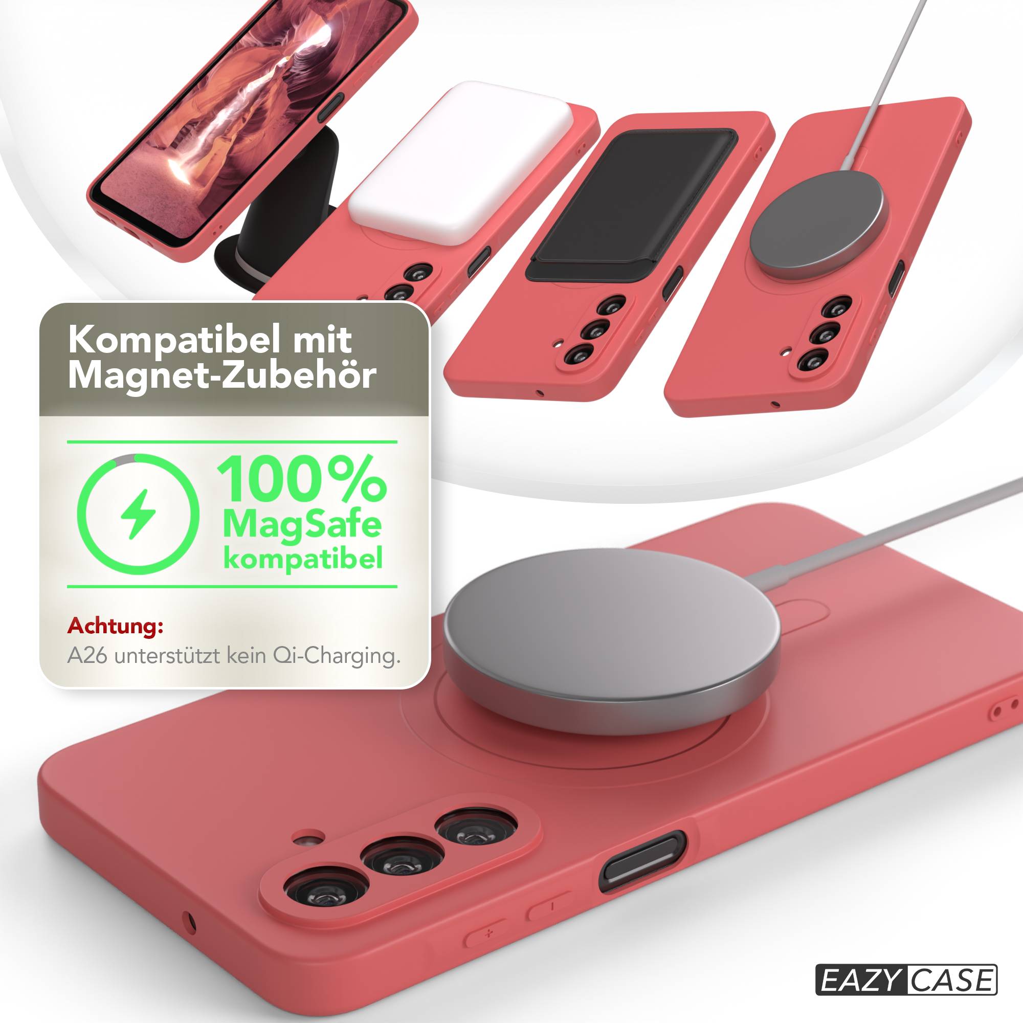 Galaxy A26 Silikonhülle mit MagSafe