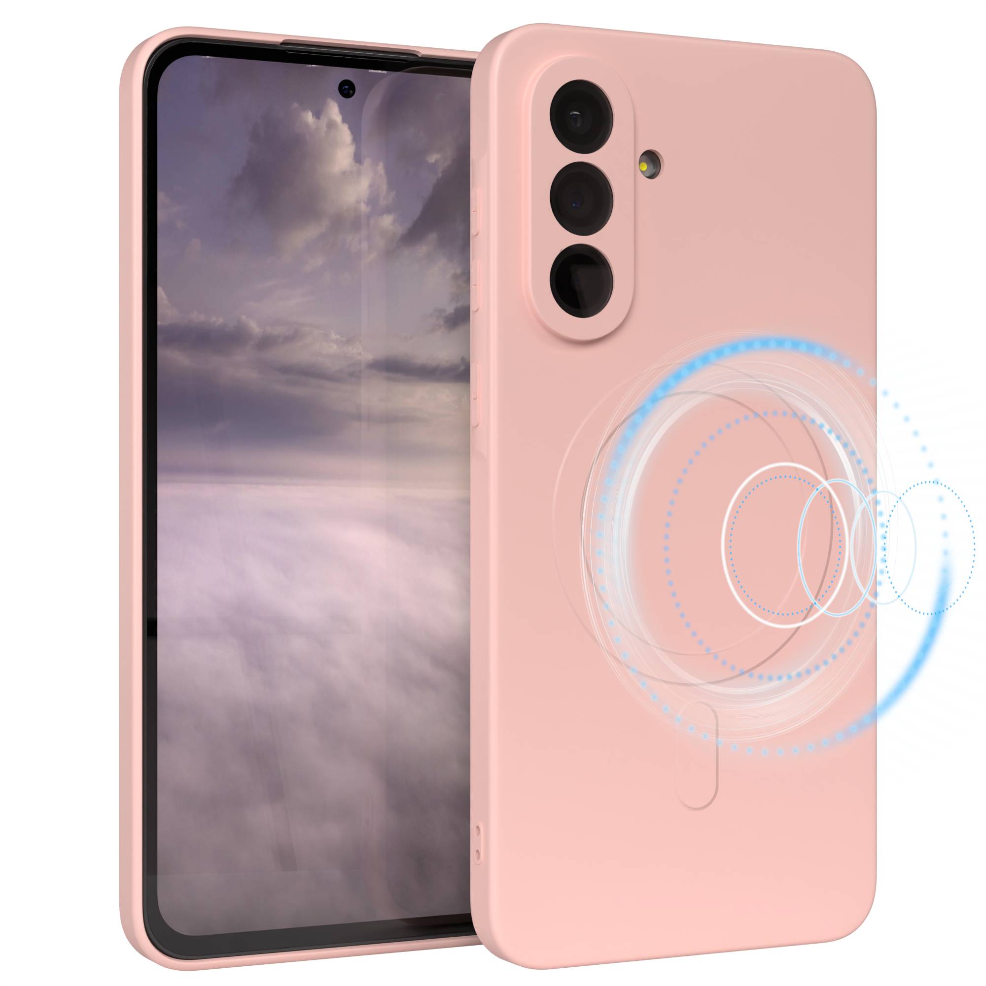 Galaxy A36 Silikonhülle mit MagSafe