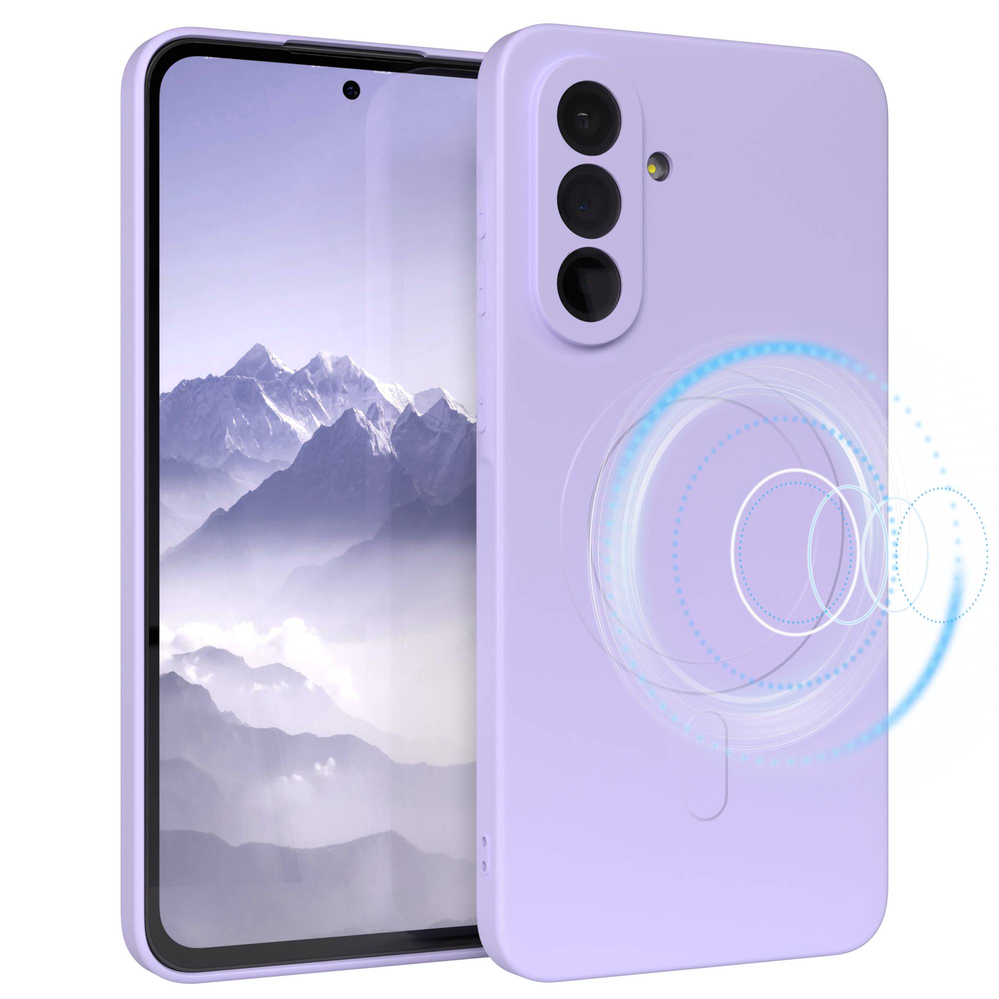 Galaxy A36 Silikonhülle mit MagSafe