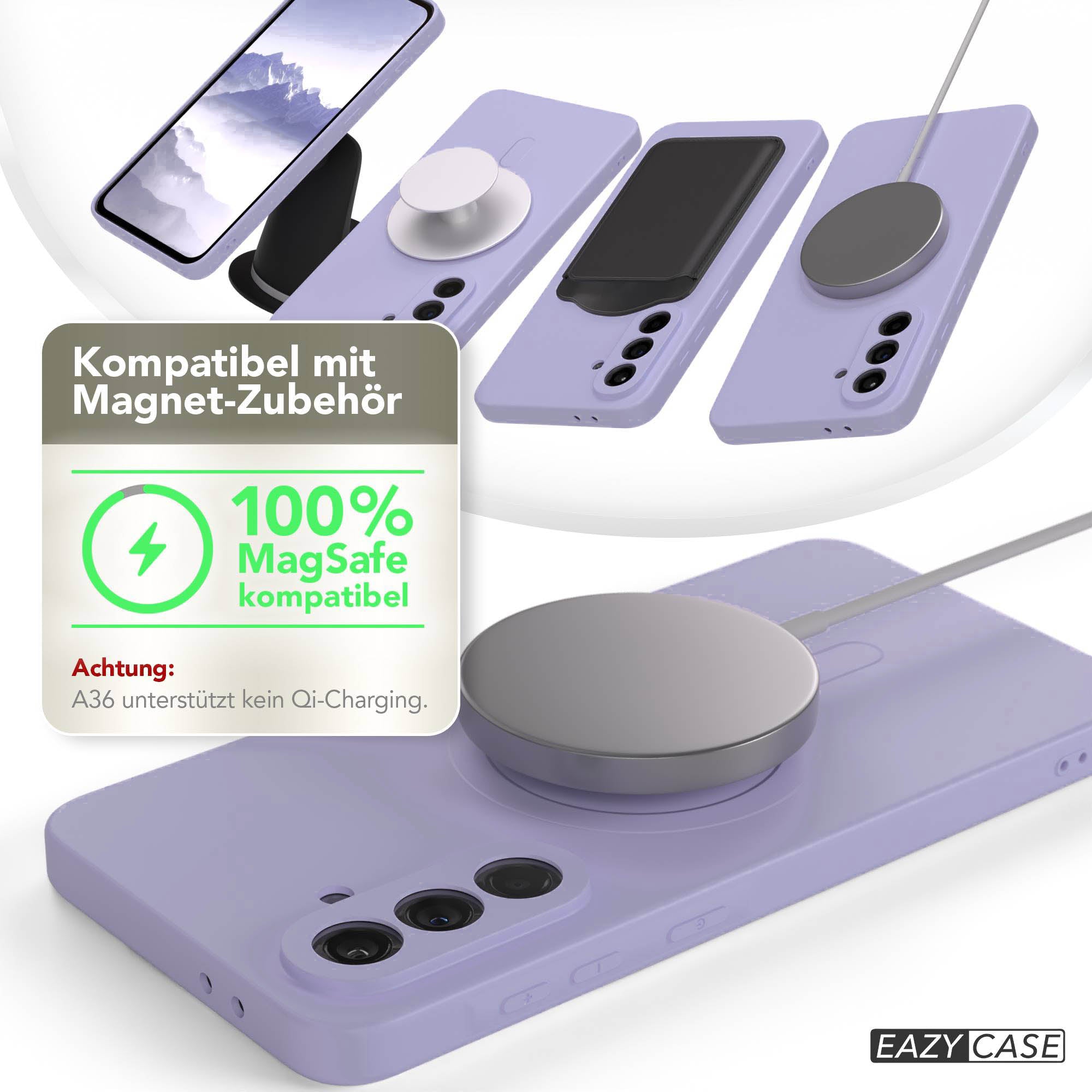 Galaxy A36 Silikonhülle mit MagSafe