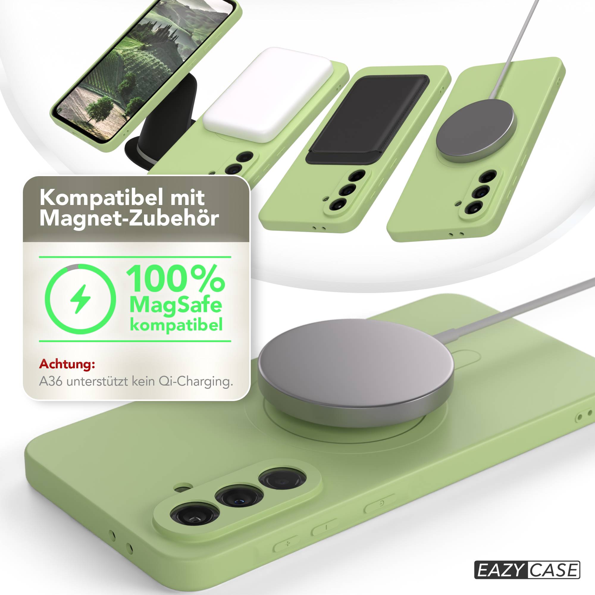 Galaxy A36 Silikonhülle mit MagSafe