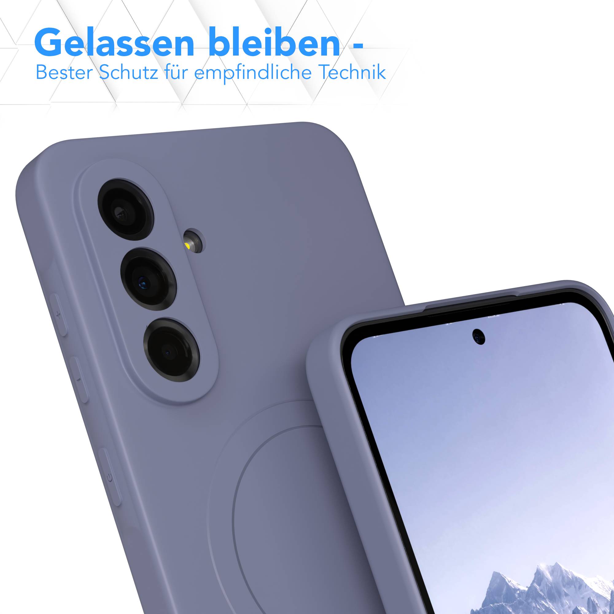 Galaxy A36 Silikonhülle mit MagSafe