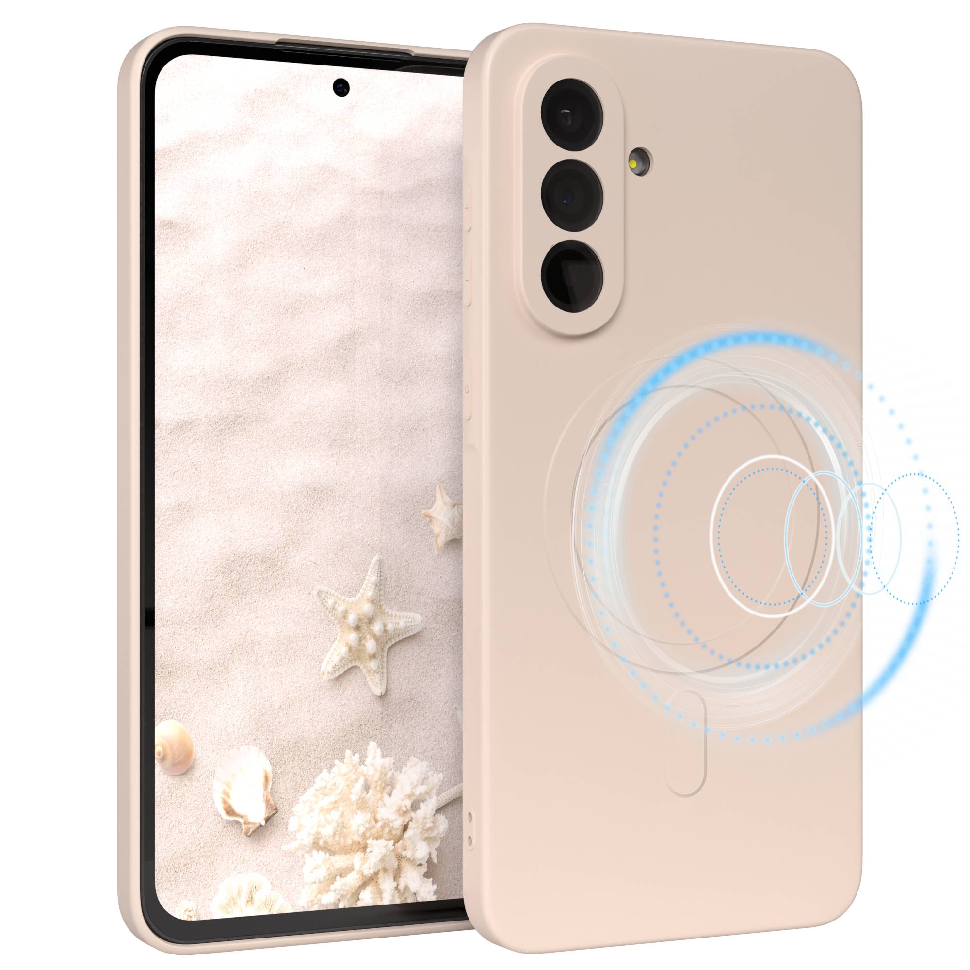 Galaxy A36 Silikonhülle mit MagSafe