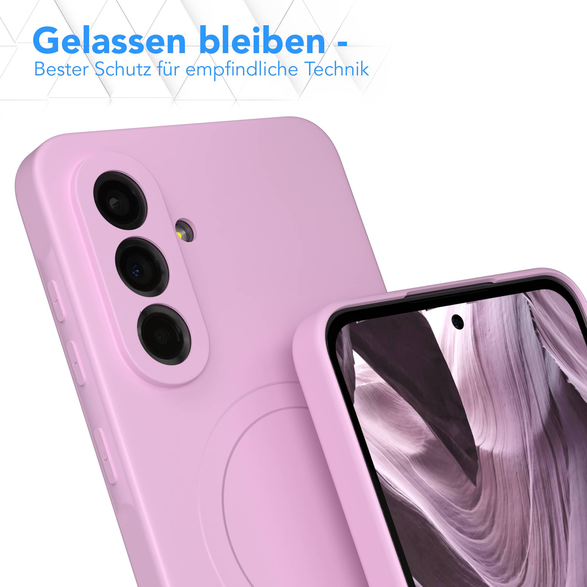 Galaxy A36 Silikonhülle mit MagSafe