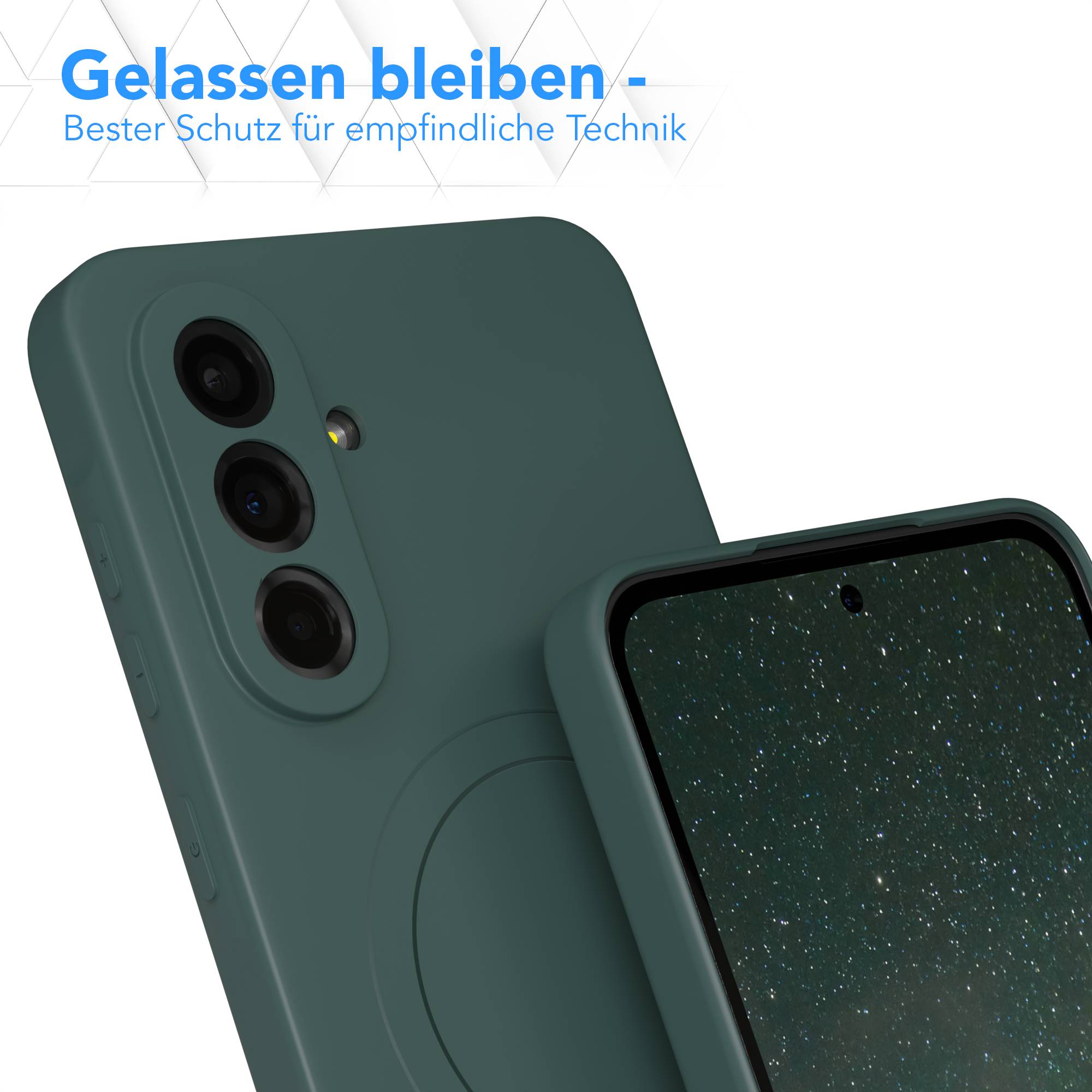 Galaxy A36 Silikonhülle mit MagSafe
