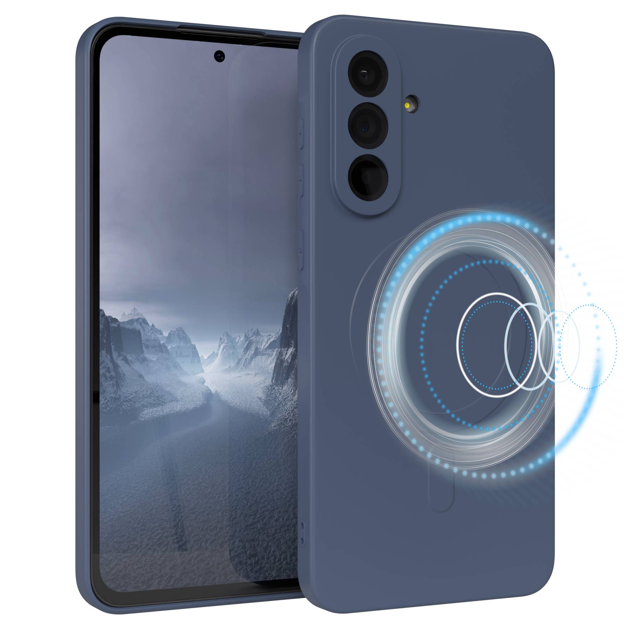 Galaxy A36 Silikonhülle mit MagSafe