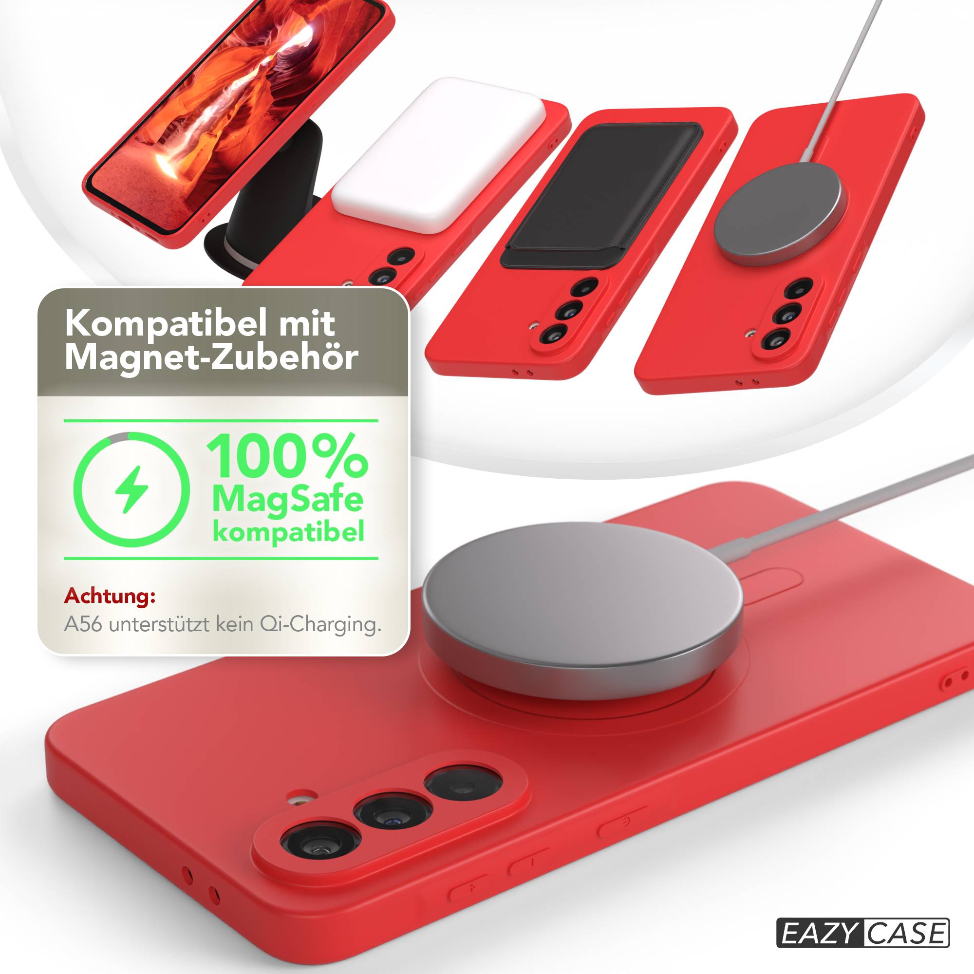 Galaxy A56 Silikonhülle mit MagSafe