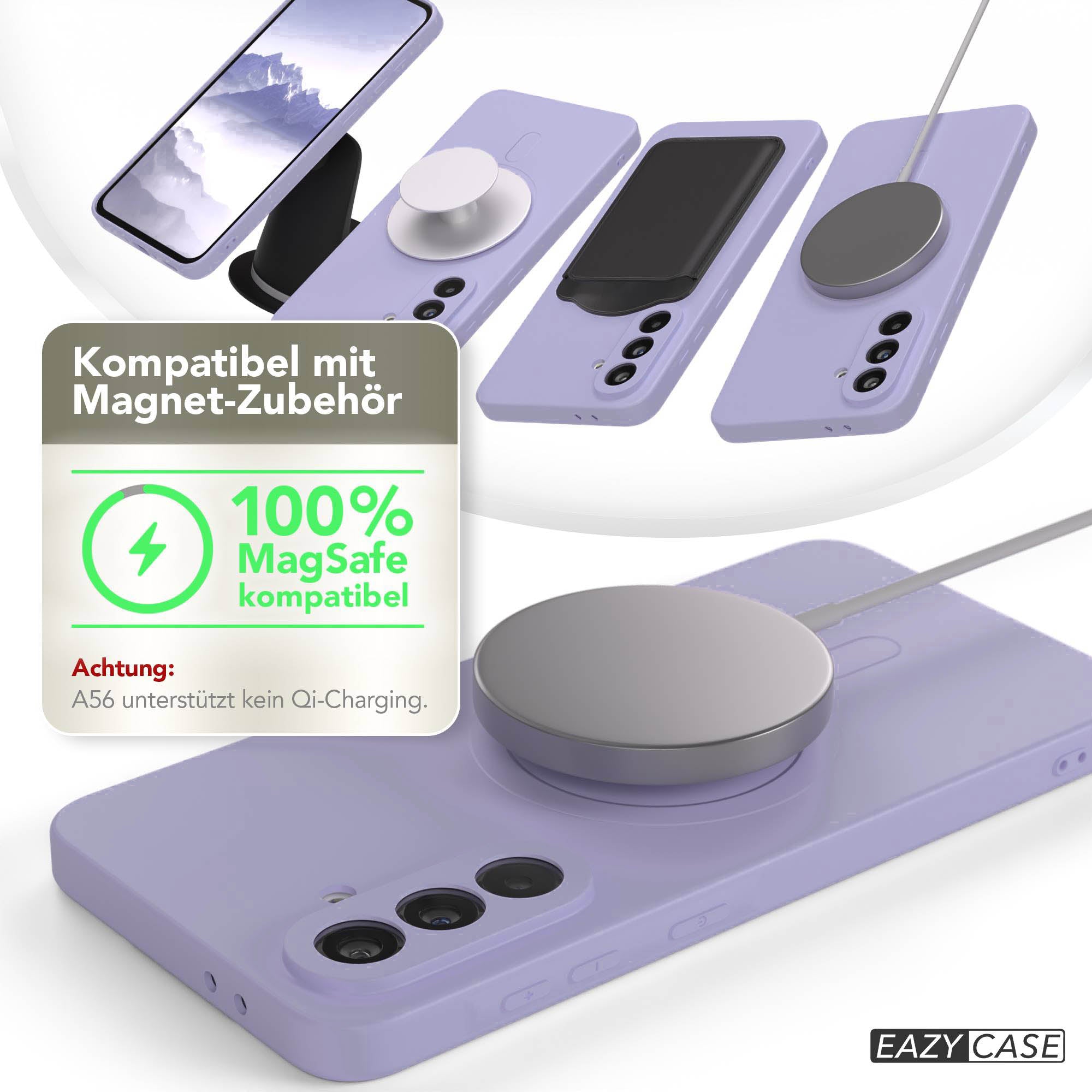 Galaxy A56 Silikonhülle mit MagSafe