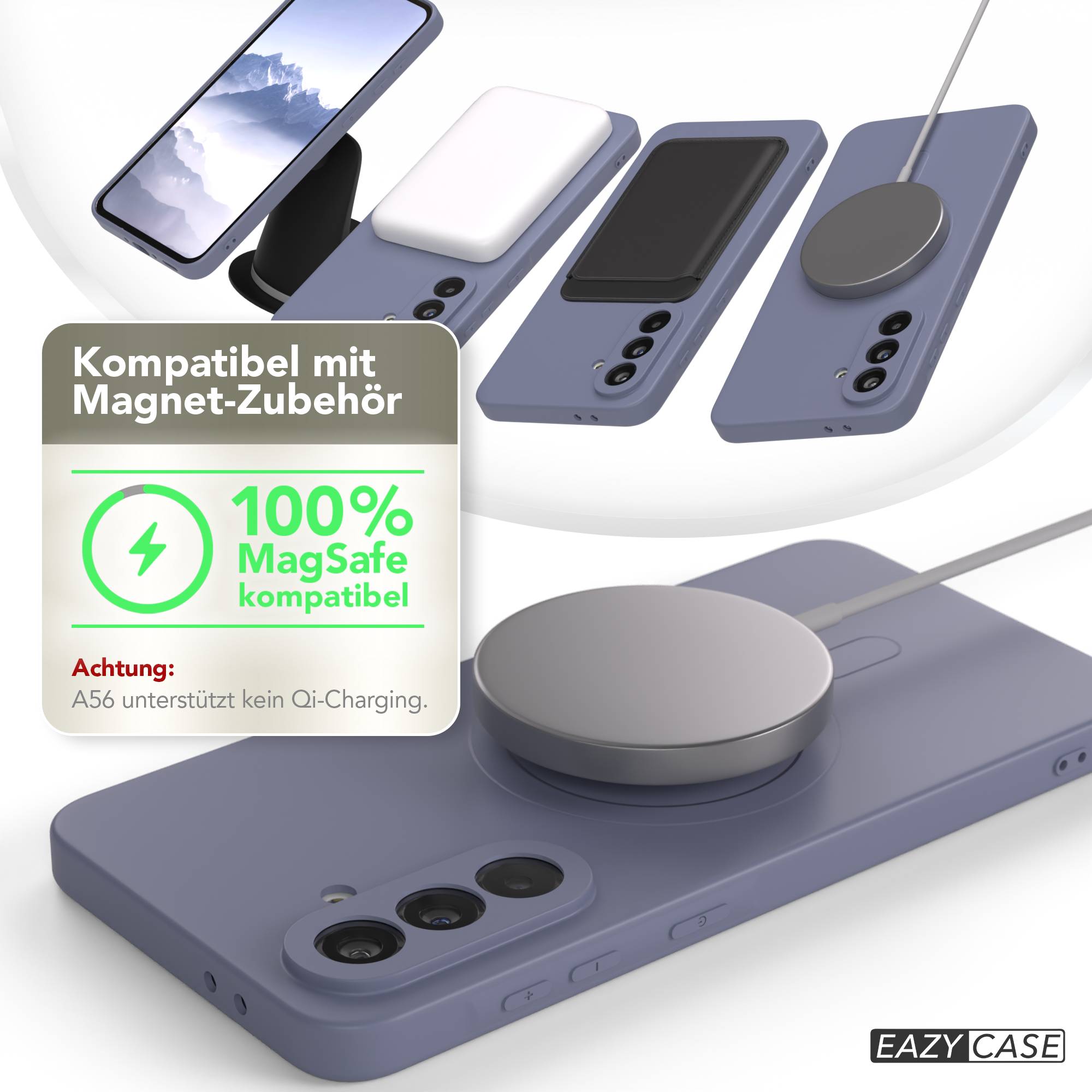 Galaxy A56 Silikonhülle mit MagSafe