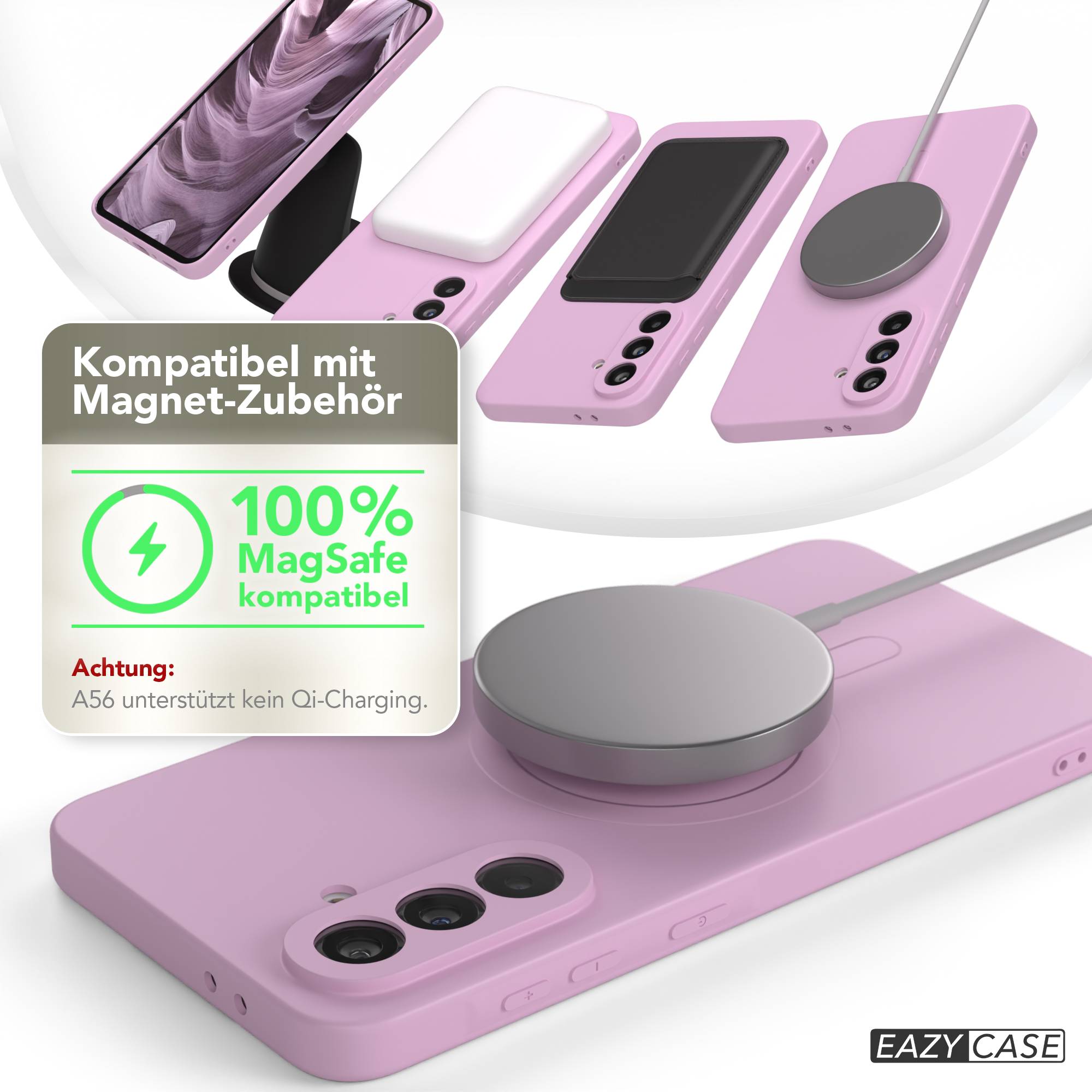 Galaxy A56 Silikonhülle mit MagSafe