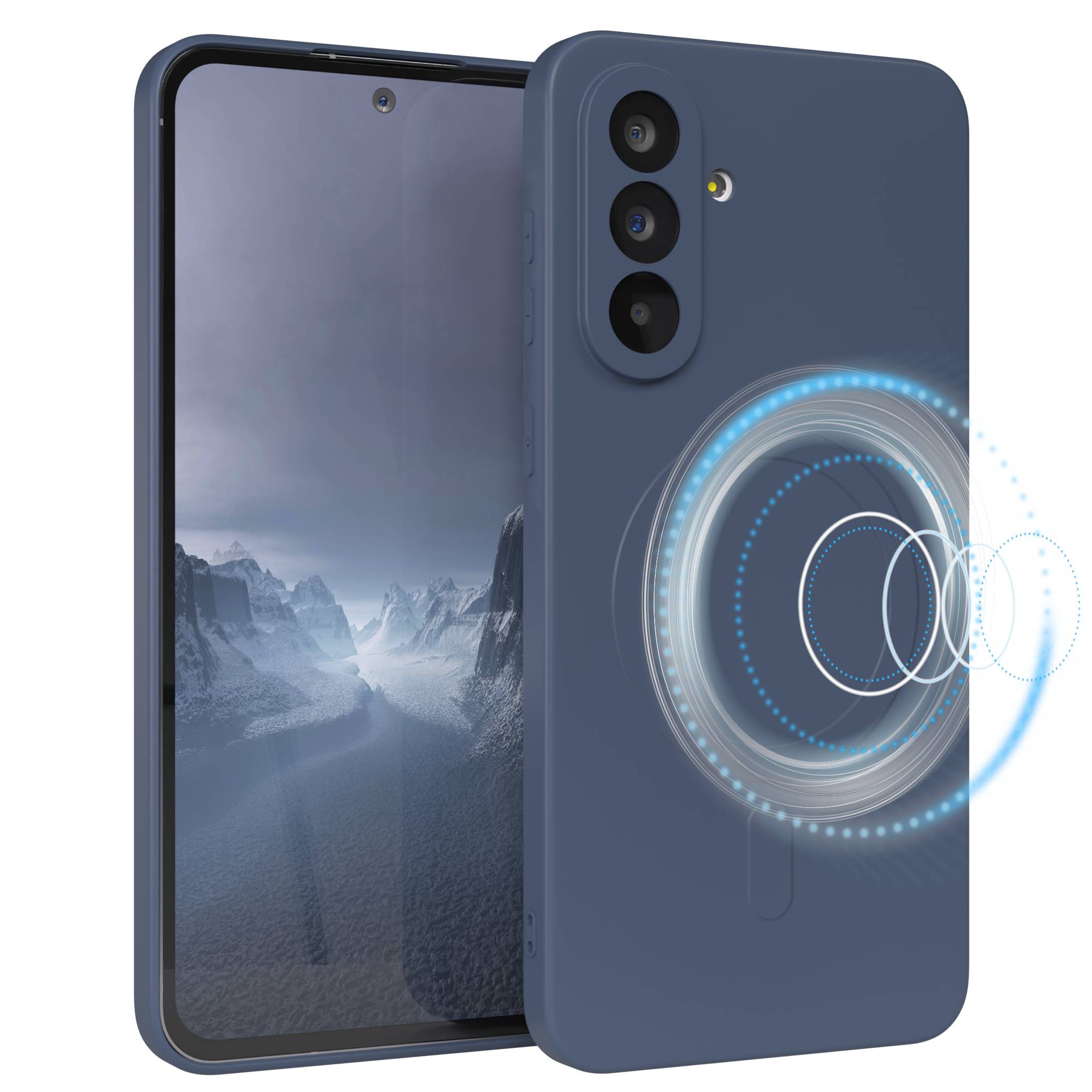 Galaxy A56 Silikonhülle mit MagSafe